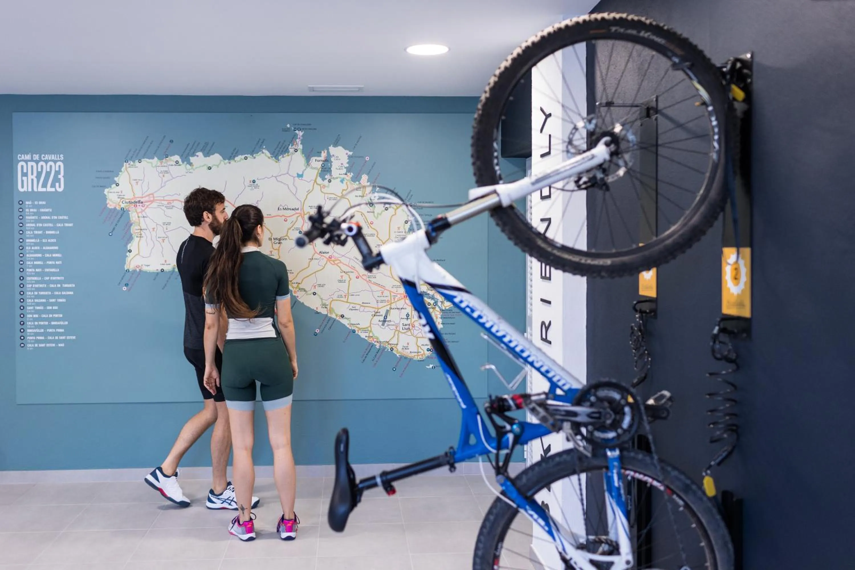 Cycling in Petit Sagitario Adults only