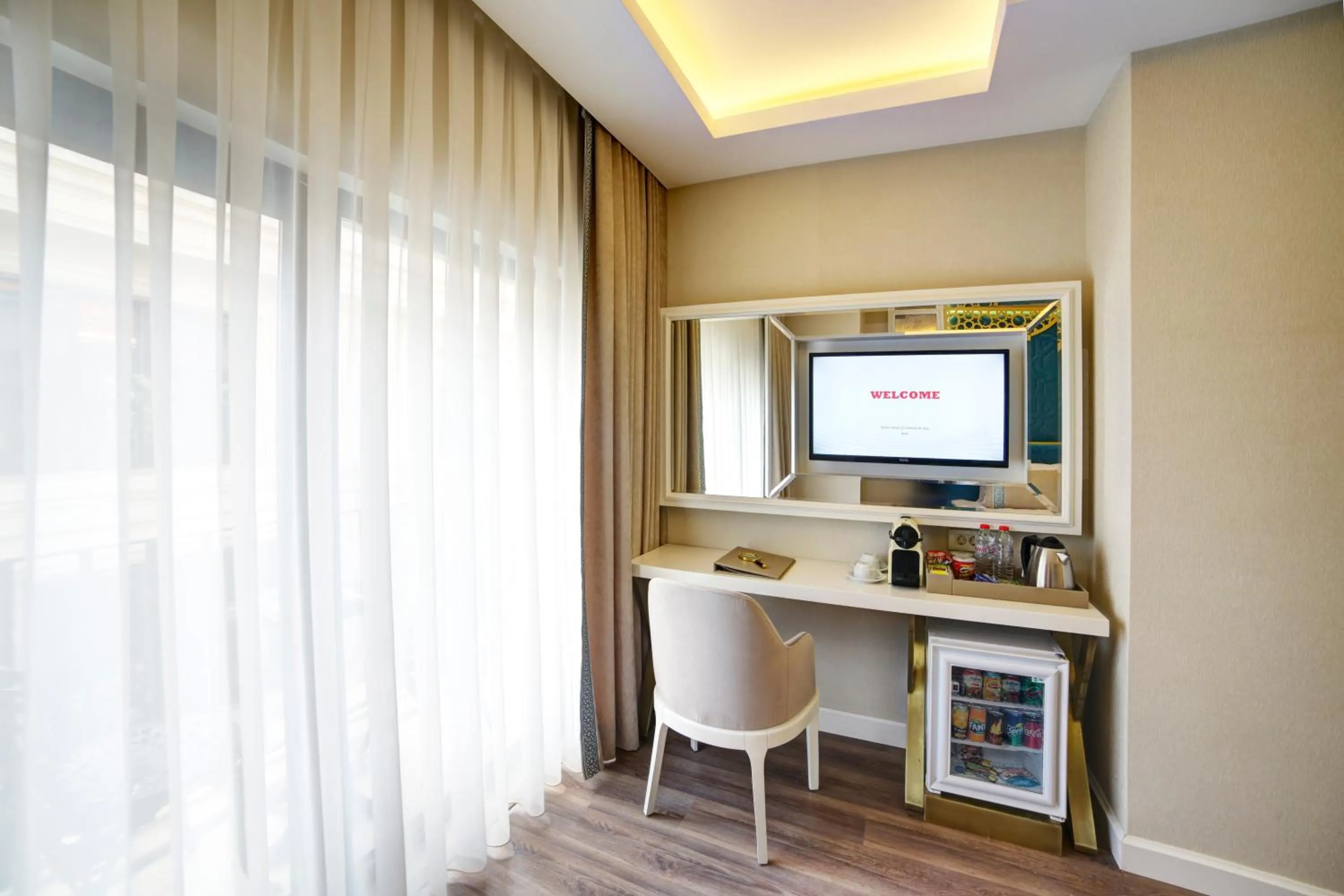 Coffee/tea facilities in Great Fortune Design Hotel & Spa