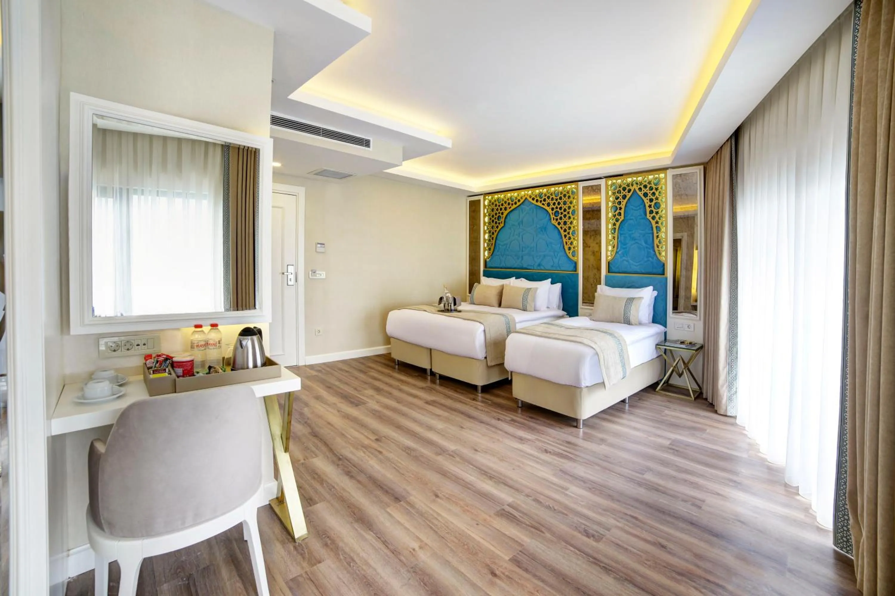 Bedroom, Bed in Great Fortune Design Hotel & Spa