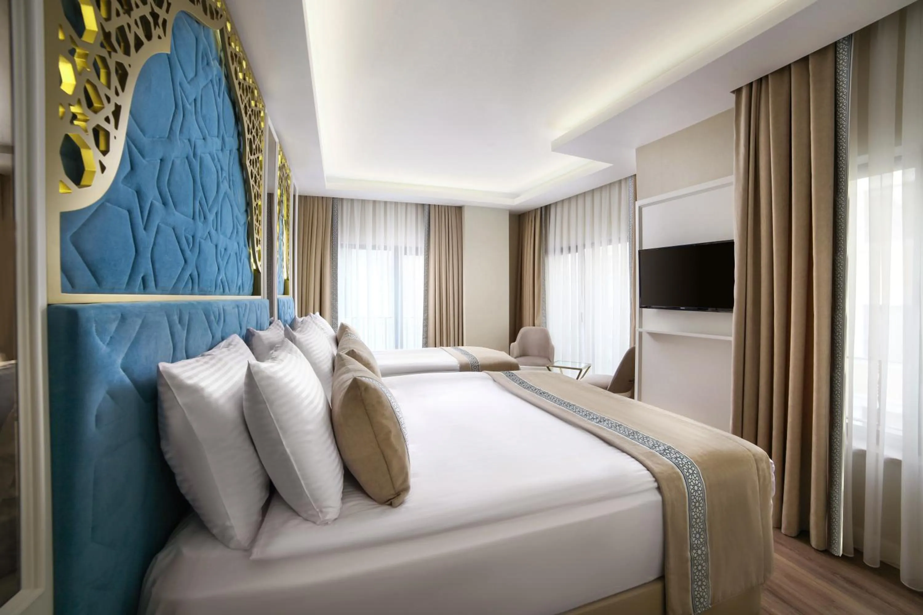 Photo of the whole room, Bed in Great Fortune Design Hotel & Spa