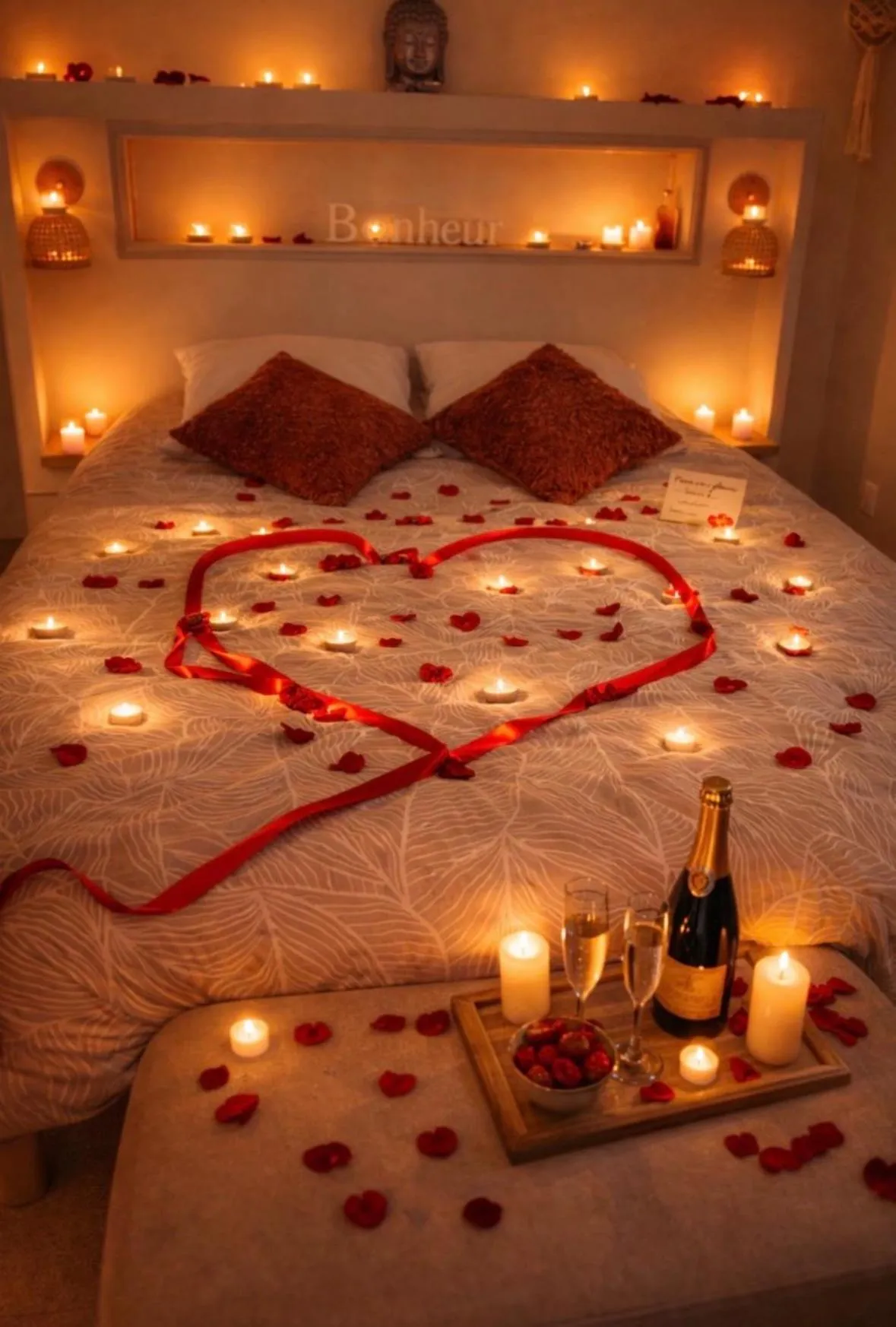 Decorative detail, Bed in Au fil de l’Ô