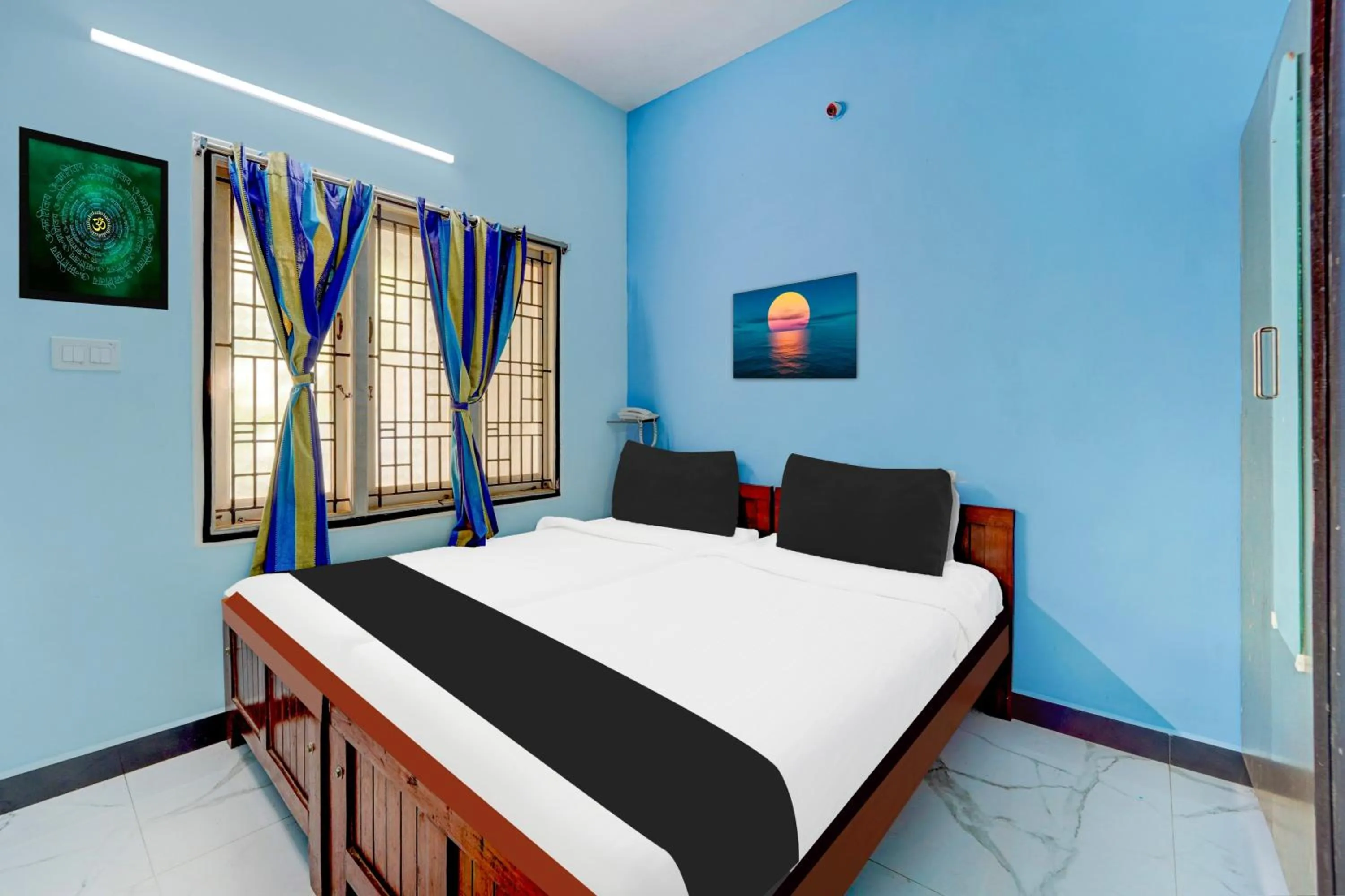 Bedroom in Super Hotel O Madurai Near Bus Stand