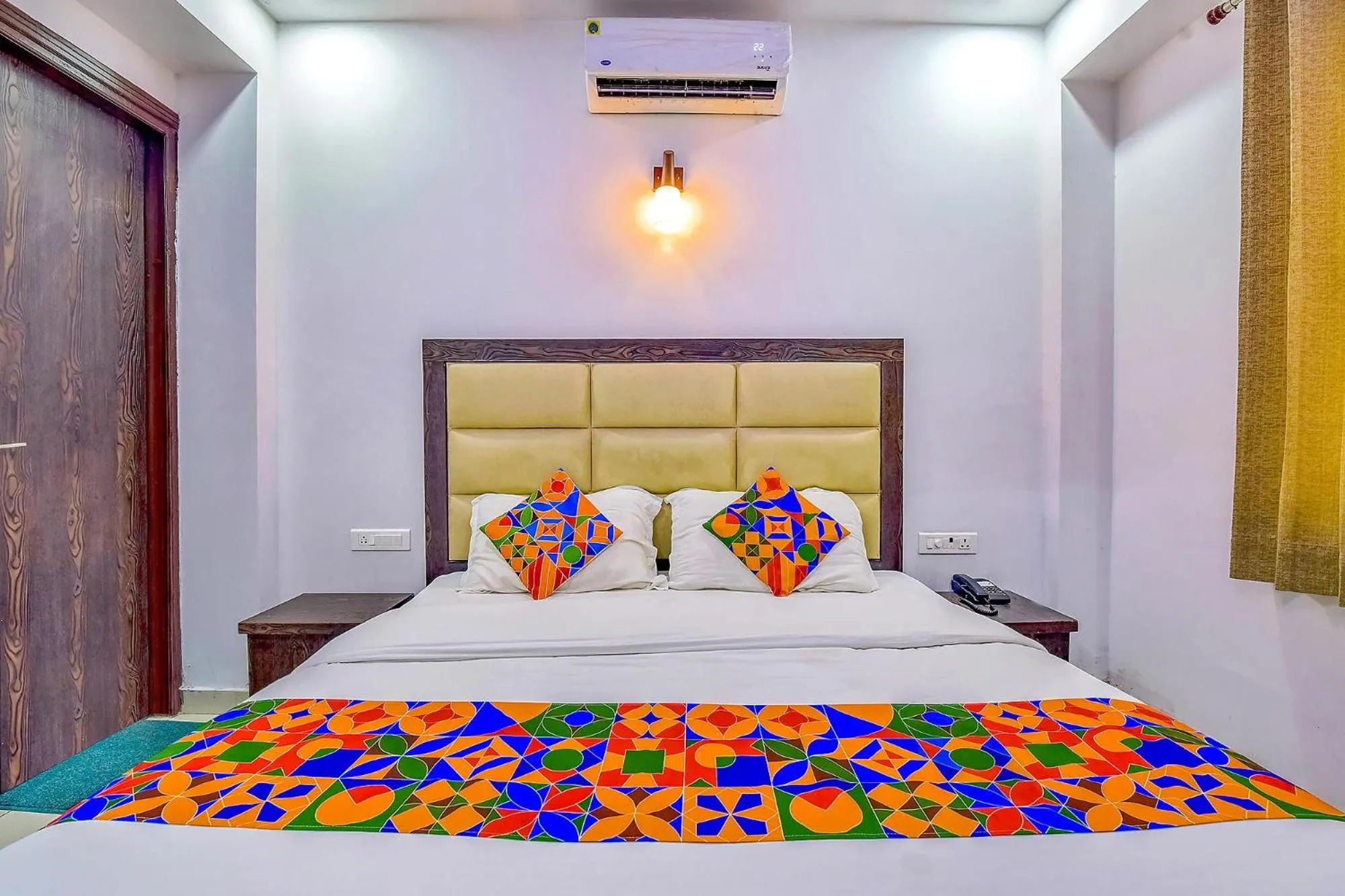 Bed in FabHotel Mayank Residency - Nr Kanwali Road