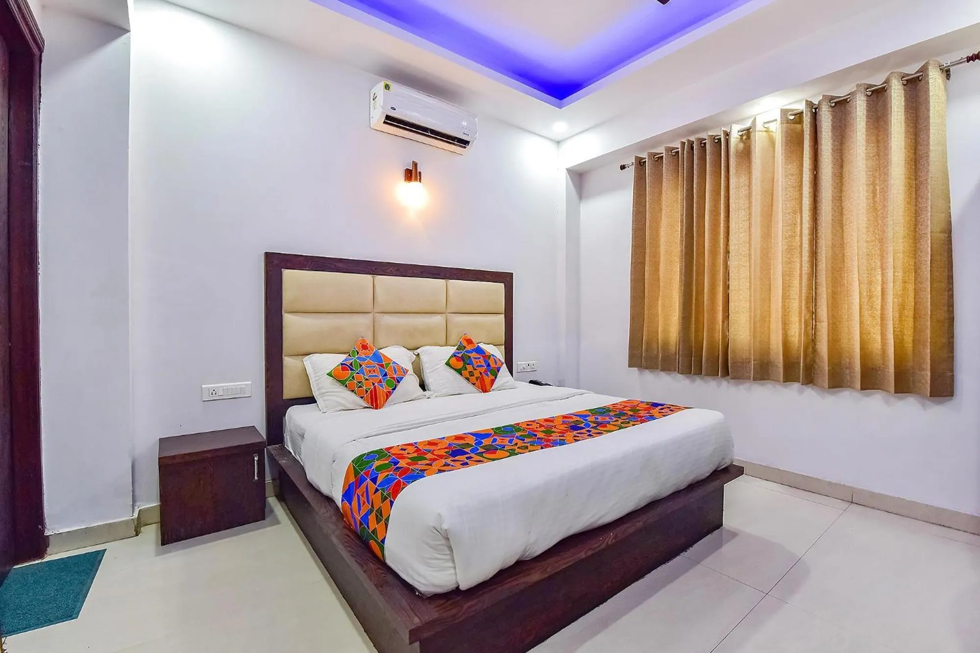 Bed in FabHotel Mayank Residency - Nr Kanwali Road