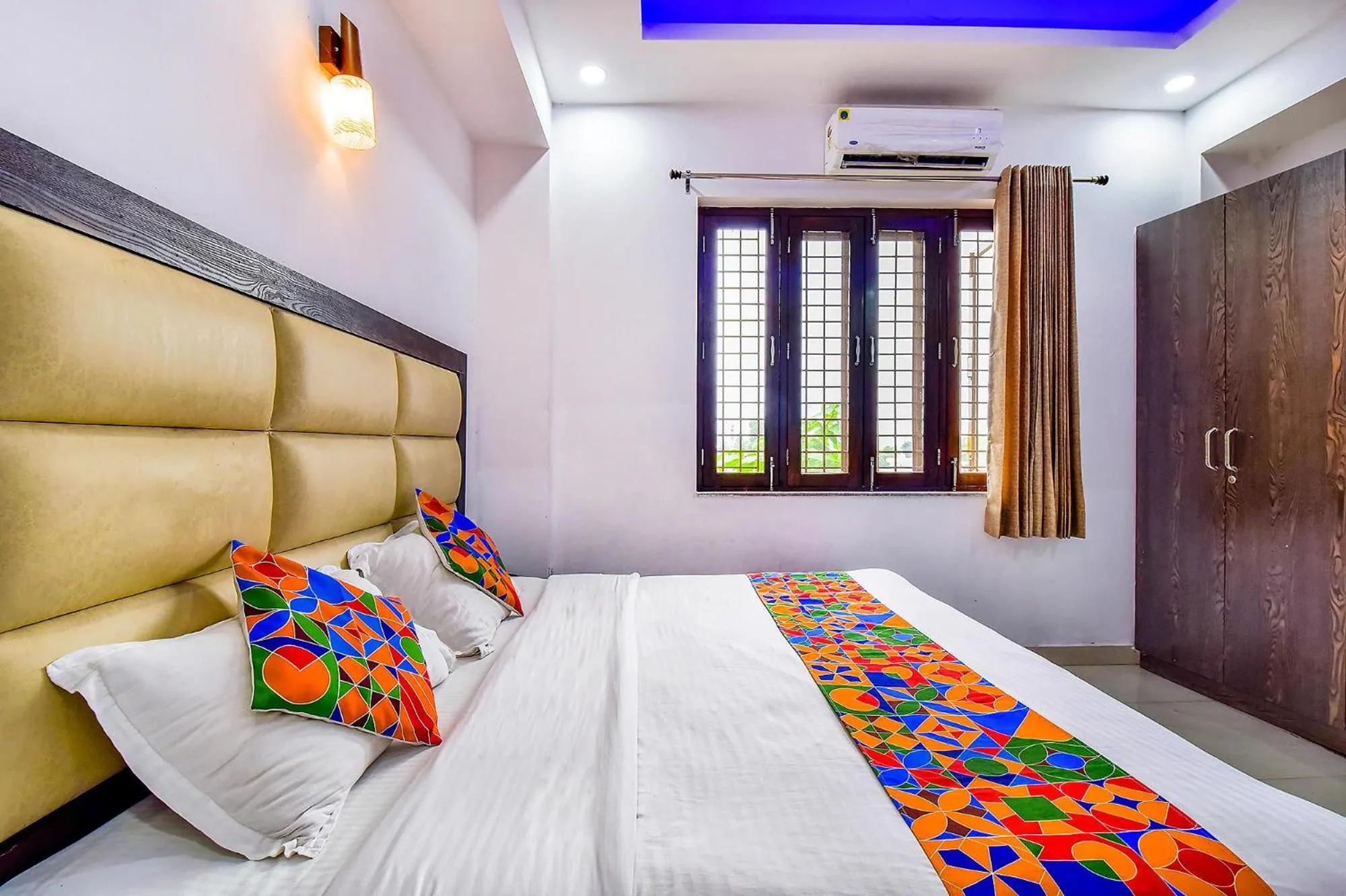 Bed in FabHotel Mayank Residency - Nr Kanwali Road