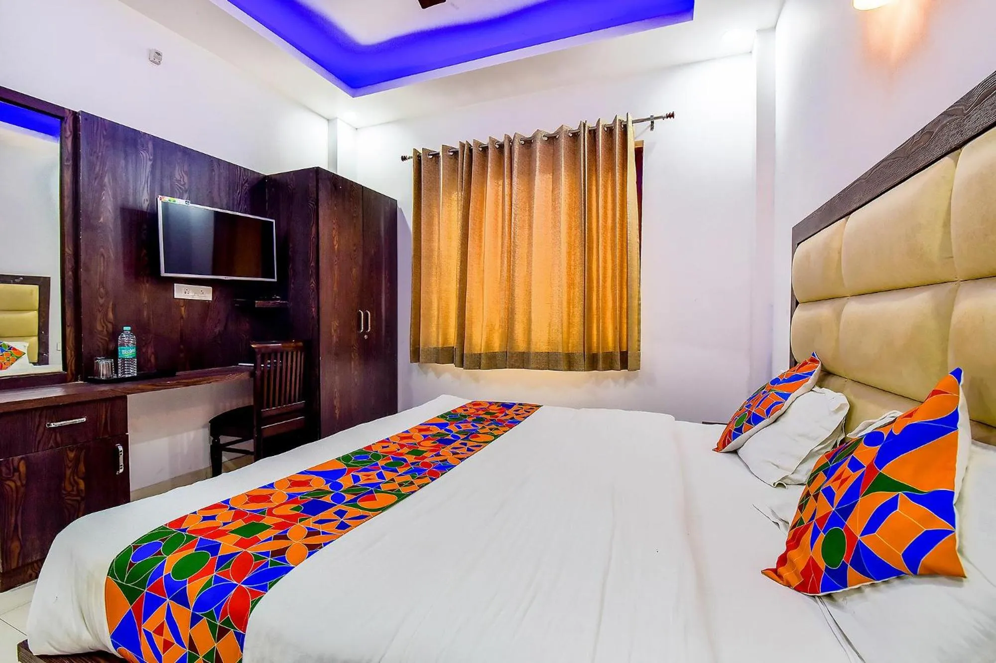 Bed in FabHotel Mayank Residency - Nr Kanwali Road