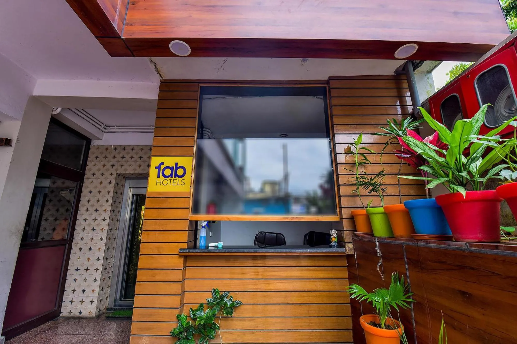 Lobby or reception in FabHotel Mayank Residency - Nr Kanwali Road