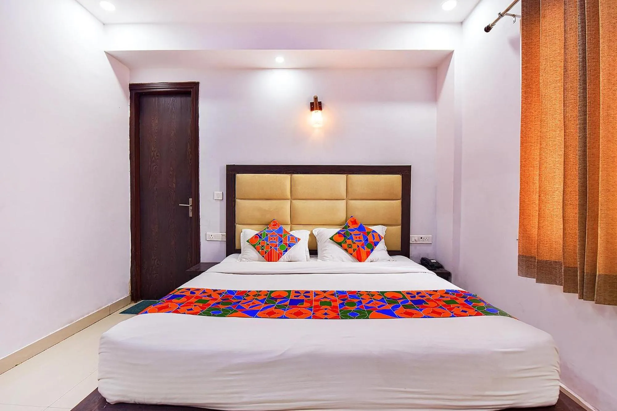 Bed in FabHotel Mayank Residency - Nr Kanwali Road