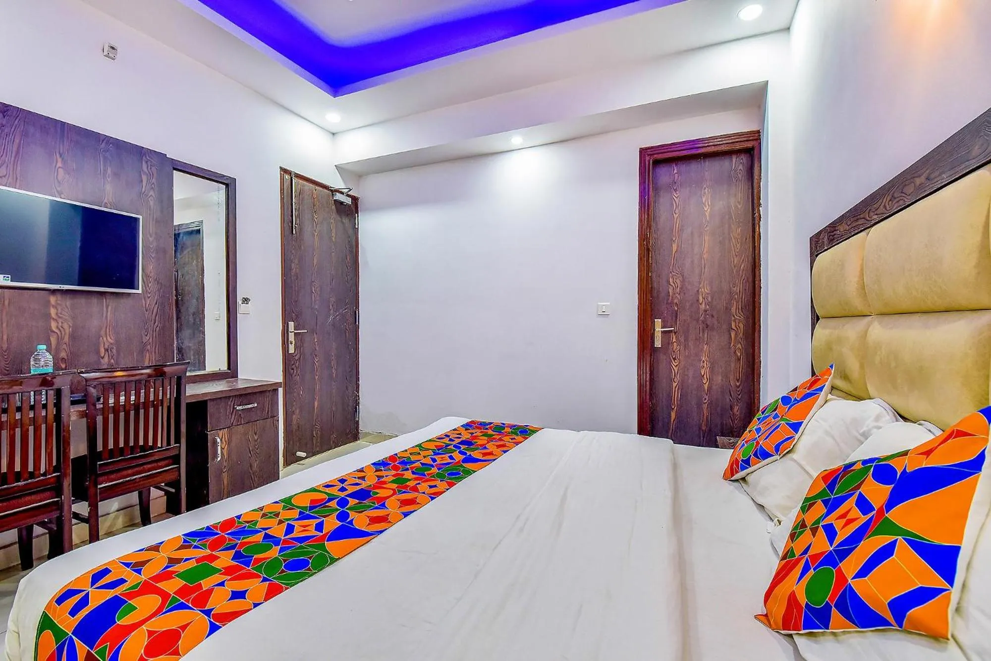 Bed in FabHotel Mayank Residency - Nr Kanwali Road