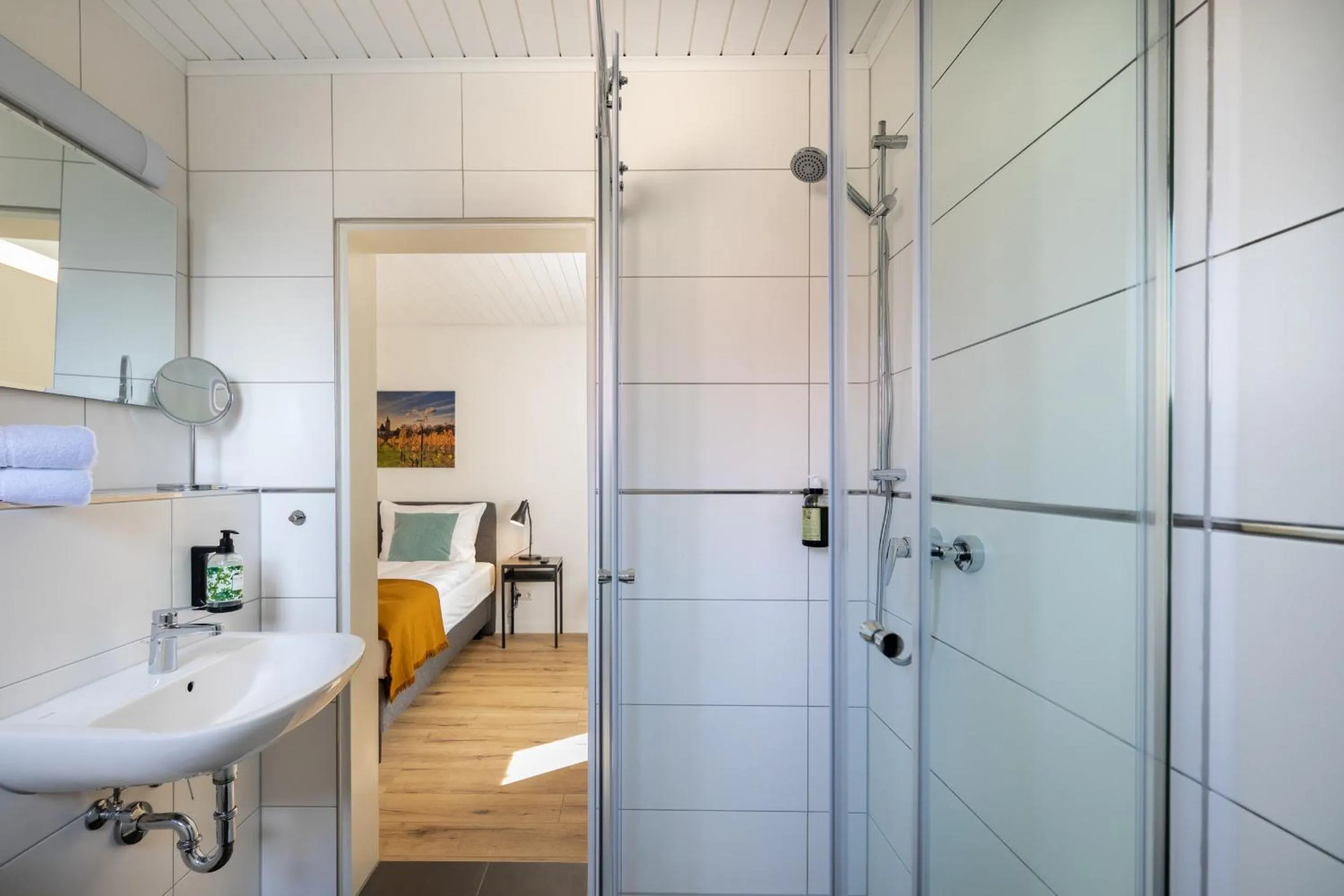 Shower in Hotel Clement - Bed & Breakfast