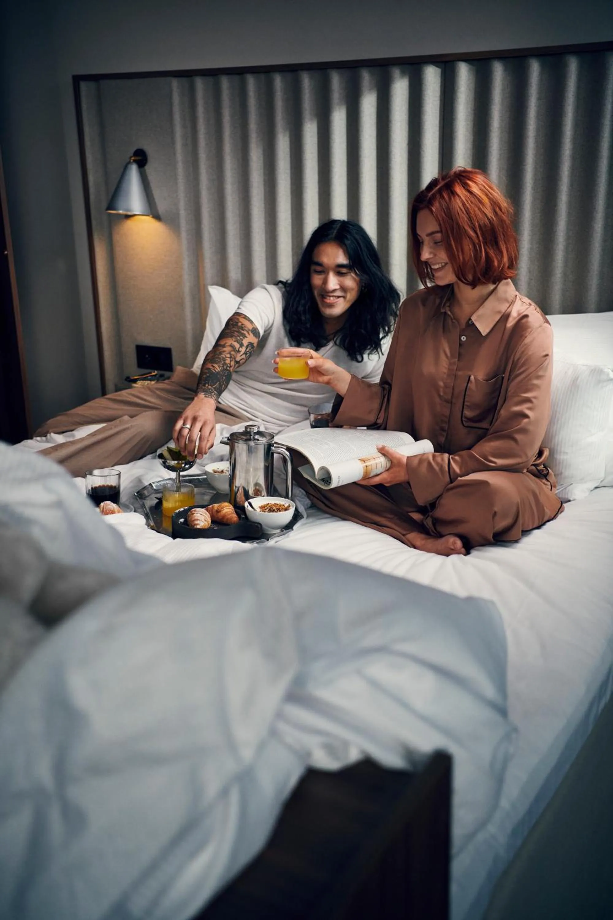 Breakfast, Bed in Clarion Hotel Sea U