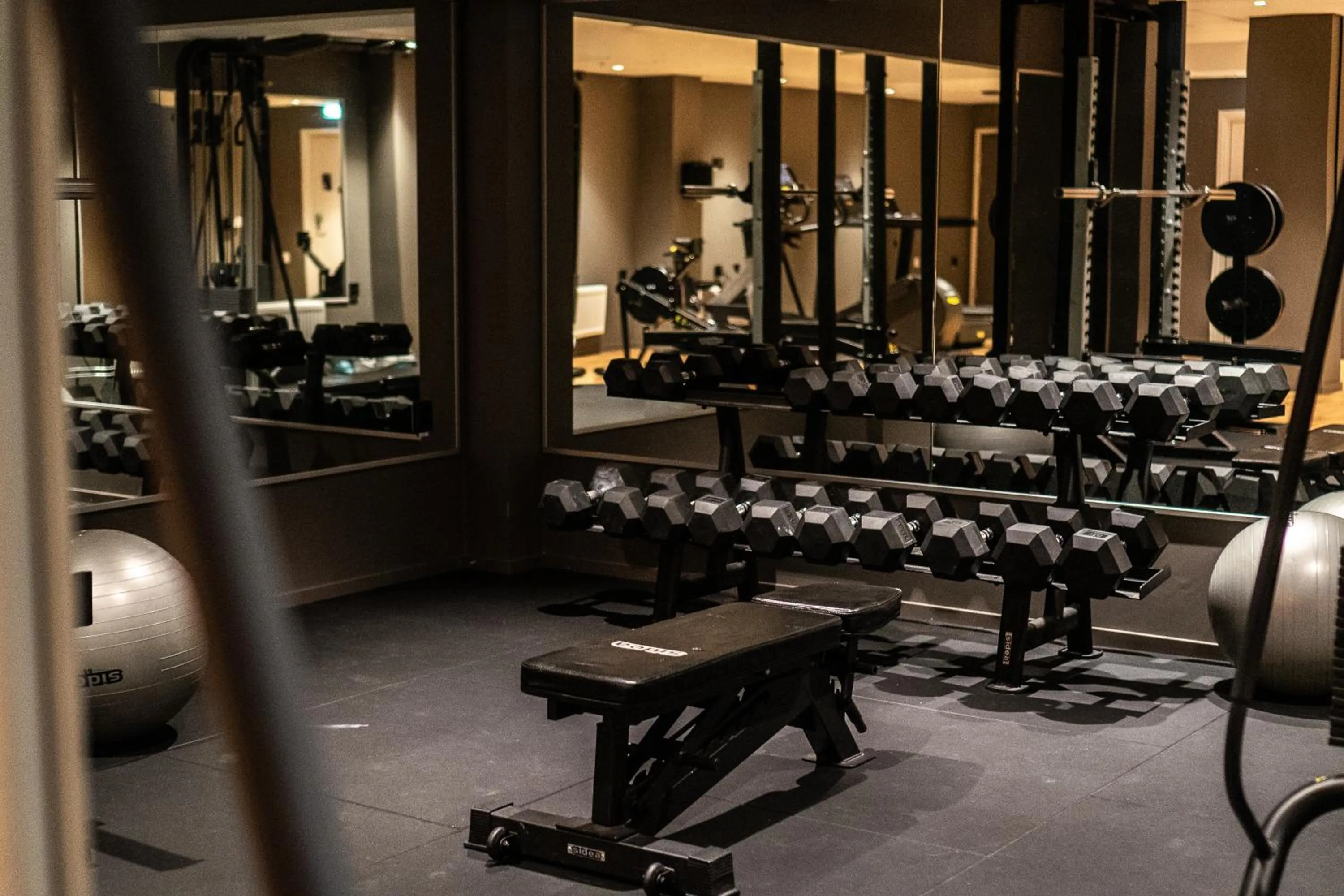Fitness centre/facilities in Clarion Hotel Sea U