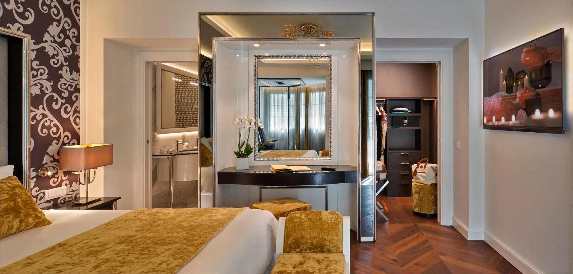 Bedroom, Bed in Tritone LUXURY HOTEL THERMAE & SPA