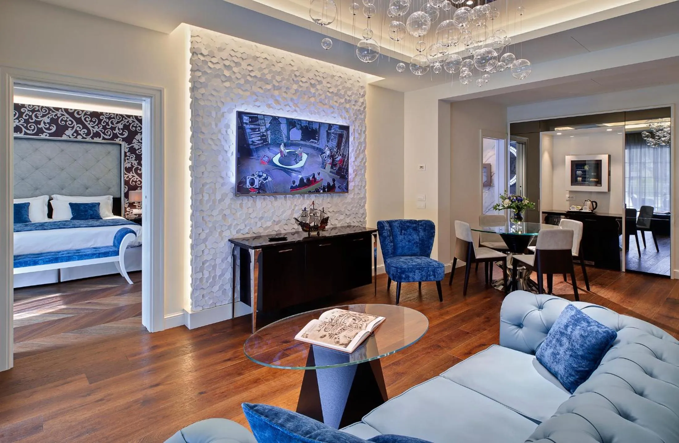 Living room in Tritone LUXURY HOTEL THERMAE & SPA