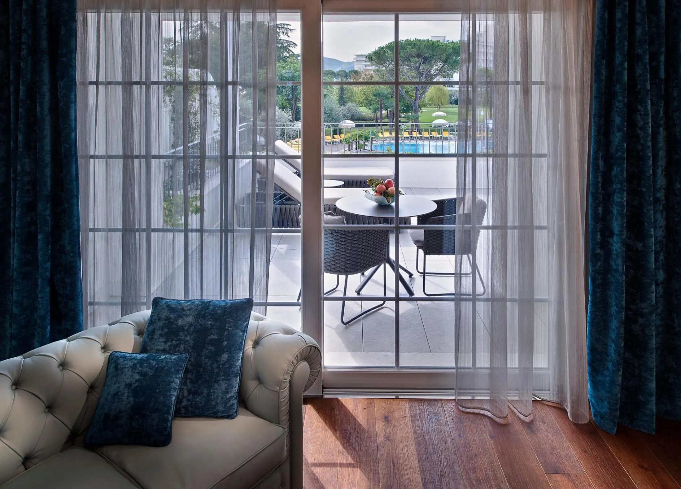 Balcony/Terrace in Tritone LUXURY HOTEL THERMAE & SPA