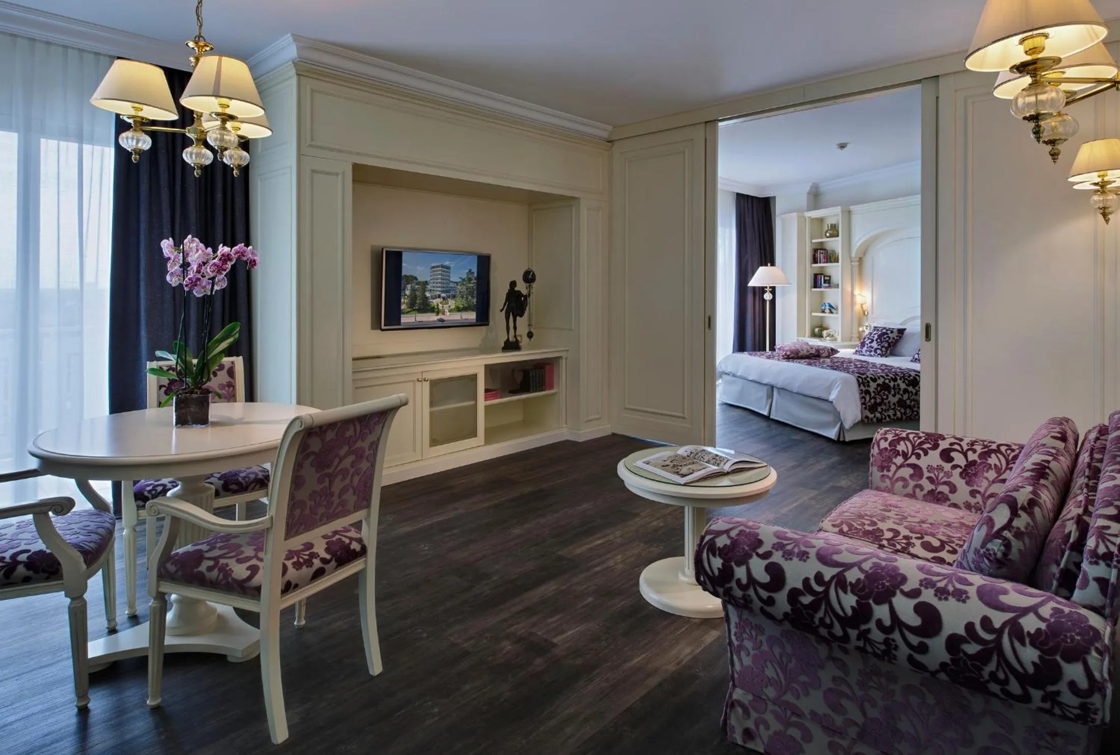 Living room in Tritone LUXURY HOTEL THERMAE & SPA