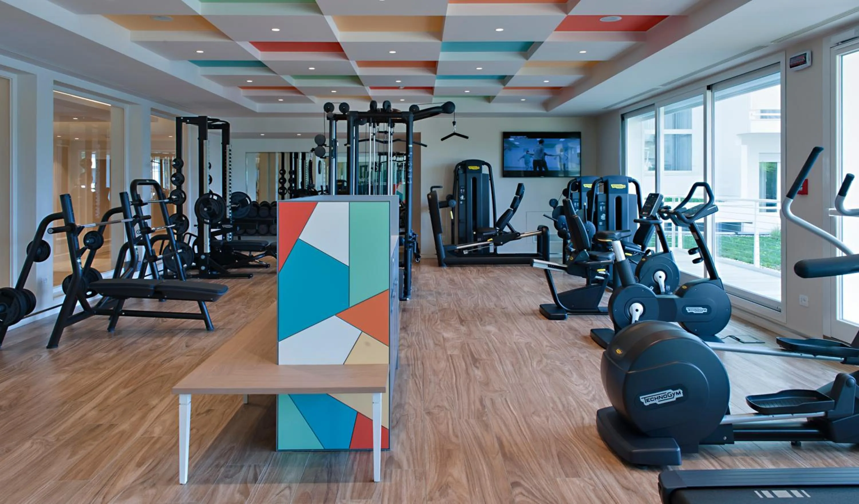 Fitness centre/facilities in Tritone LUXURY HOTEL THERMAE & SPA