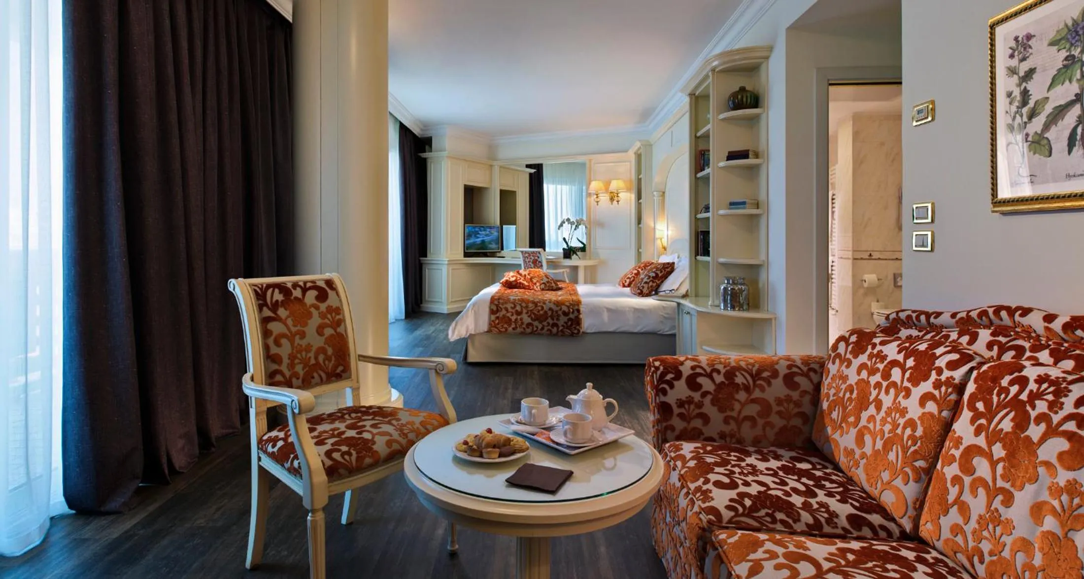 Living room in Tritone LUXURY HOTEL THERMAE & SPA