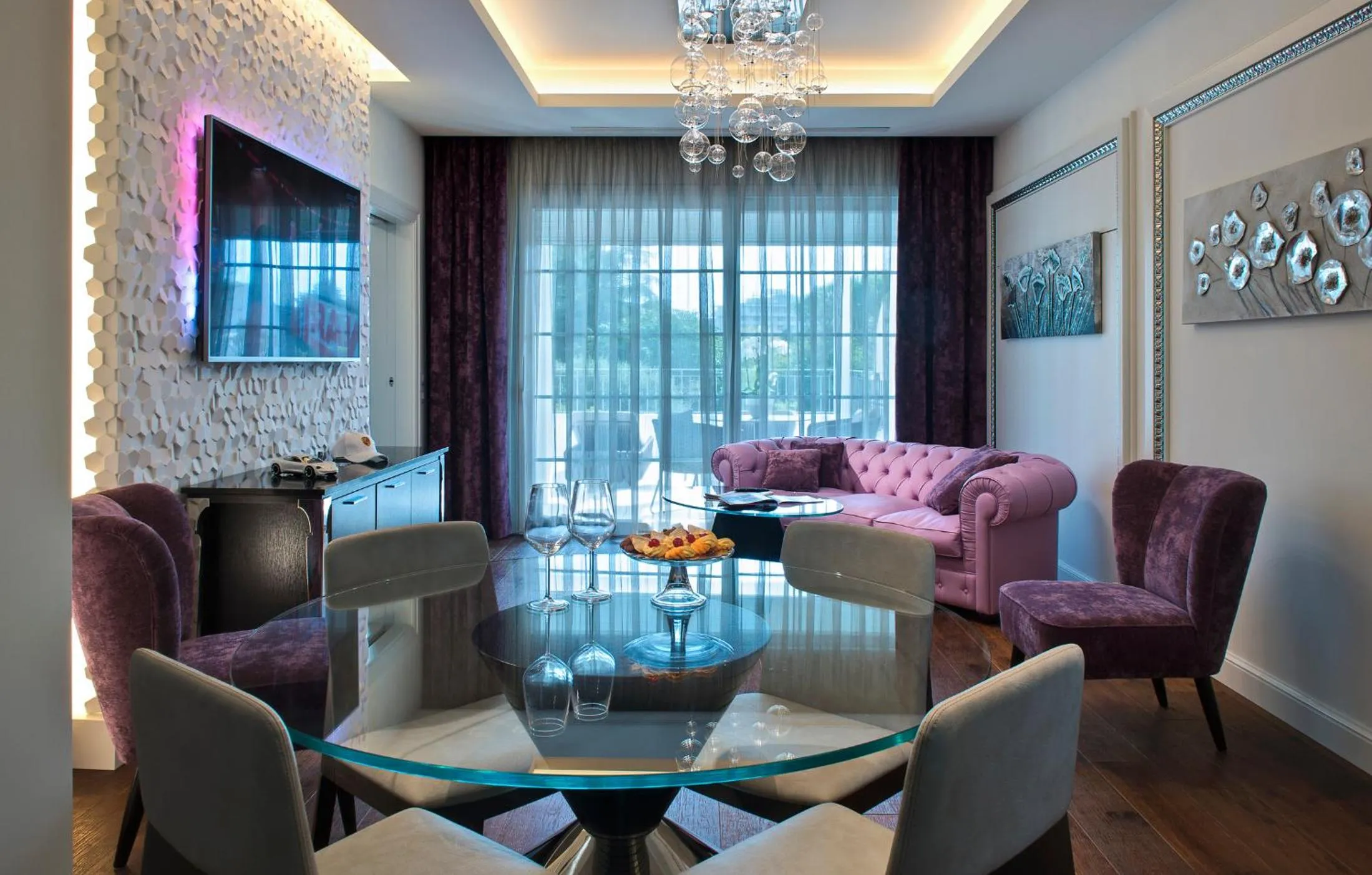 Living room in Tritone LUXURY HOTEL THERMAE & SPA