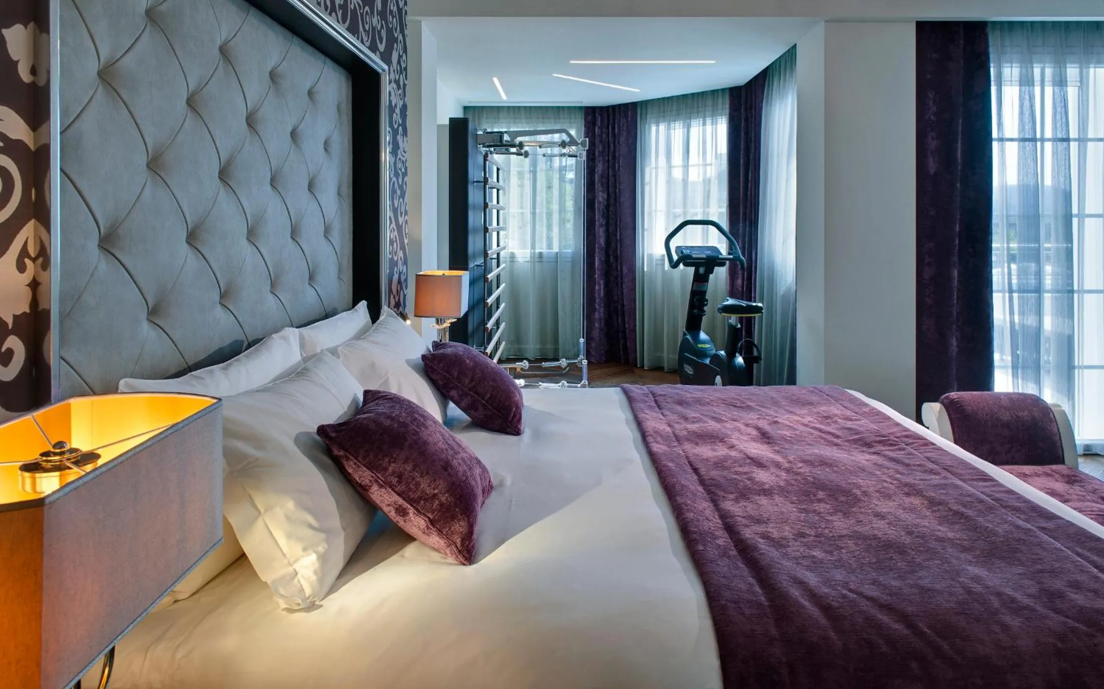 Fitness centre/facilities, Bed in Tritone LUXURY HOTEL THERMAE & SPA