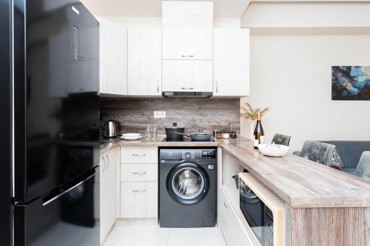 kitchen in Apart-hotel on Koghbatsi 16