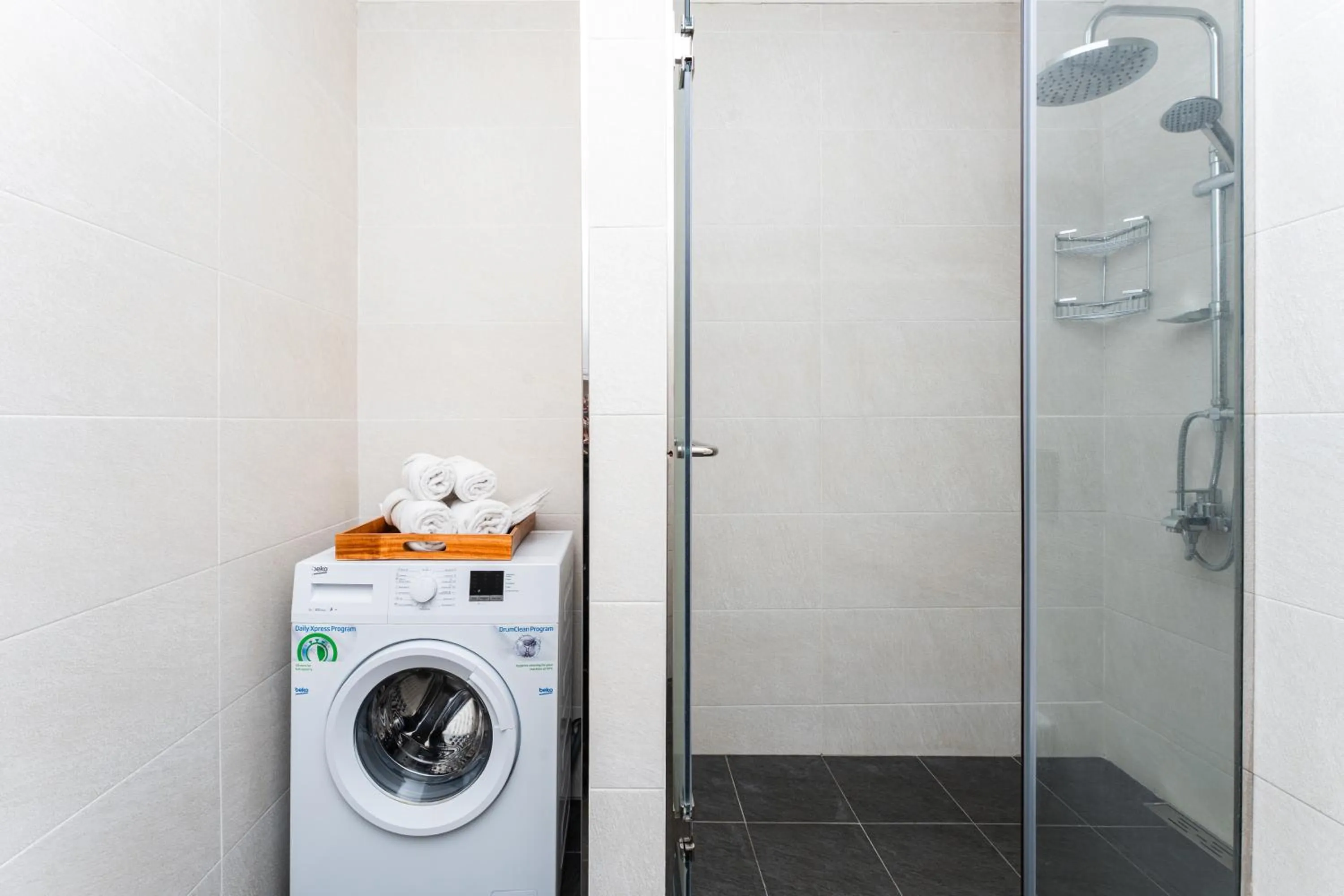 Bathroom in Apart-hotel on Koghbatsi 16