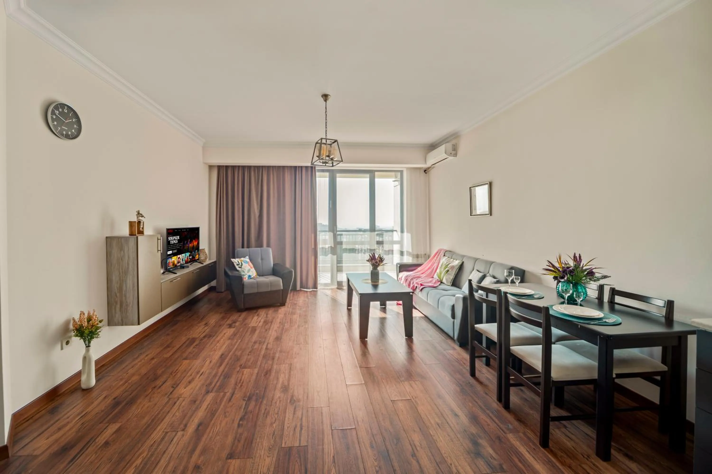 Living room in Apart-hotel on Koghbatsi 16