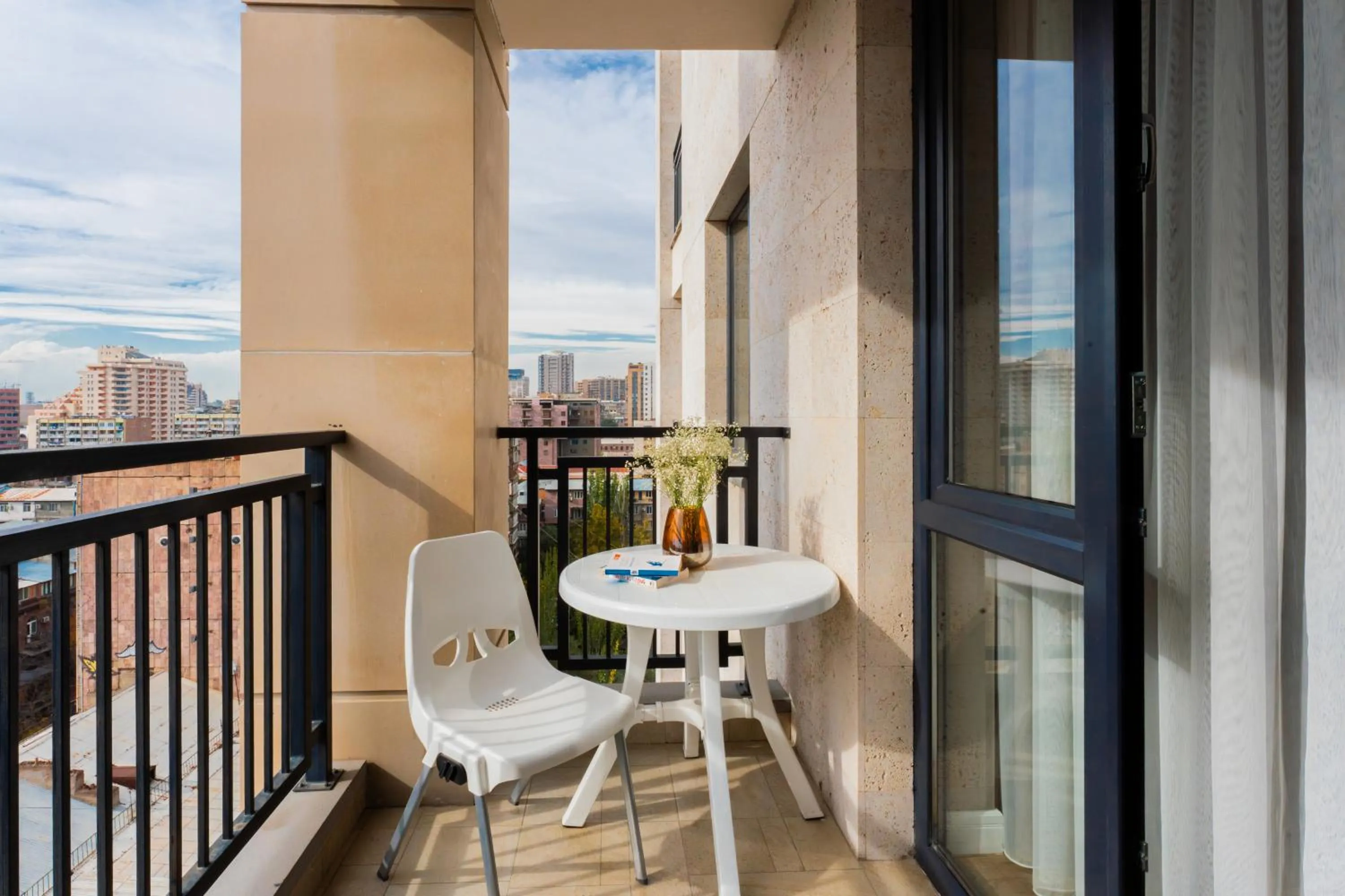 Patio in Apart-hotel on Koghbatsi 16