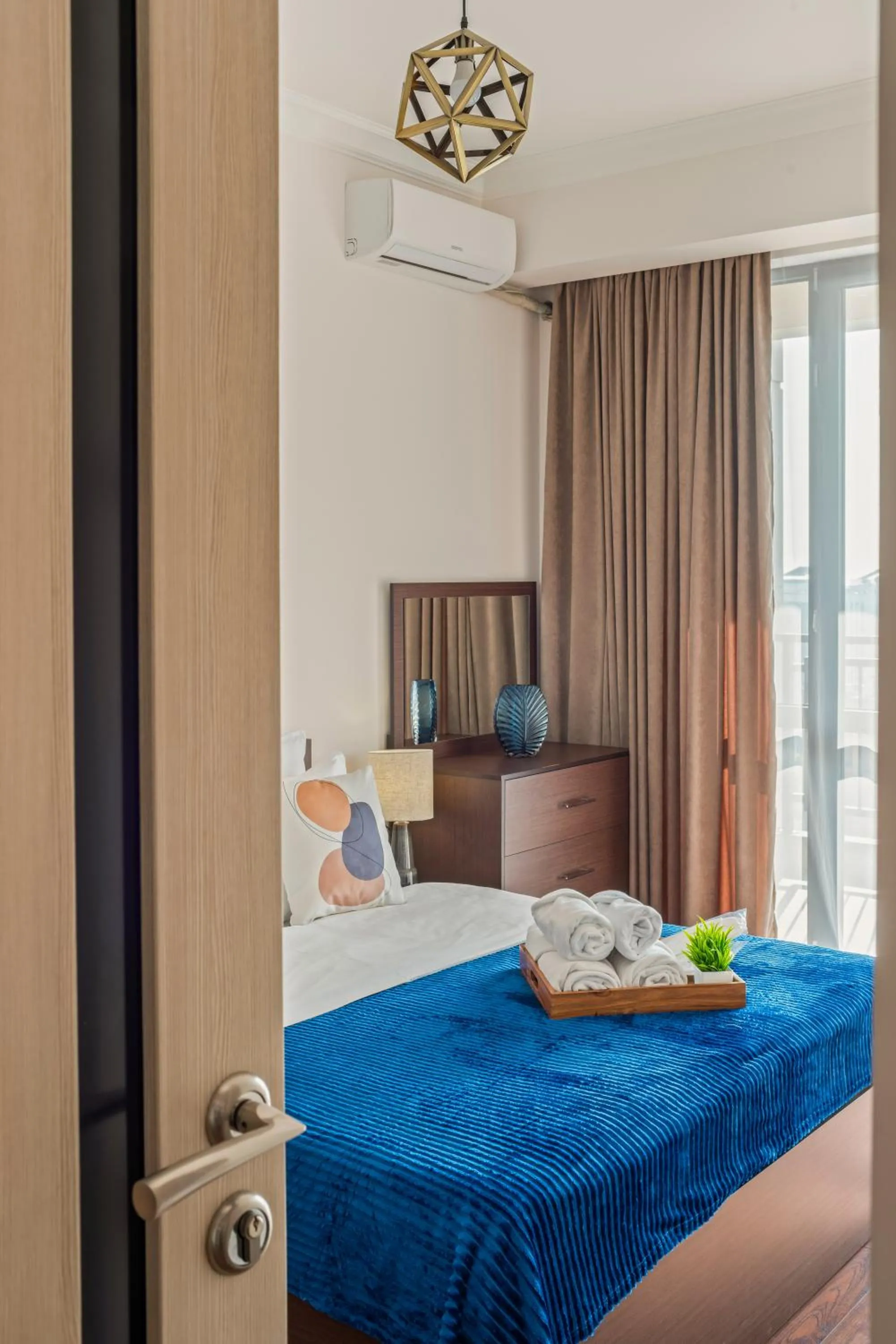 Bed in Apart-hotel on Koghbatsi 16