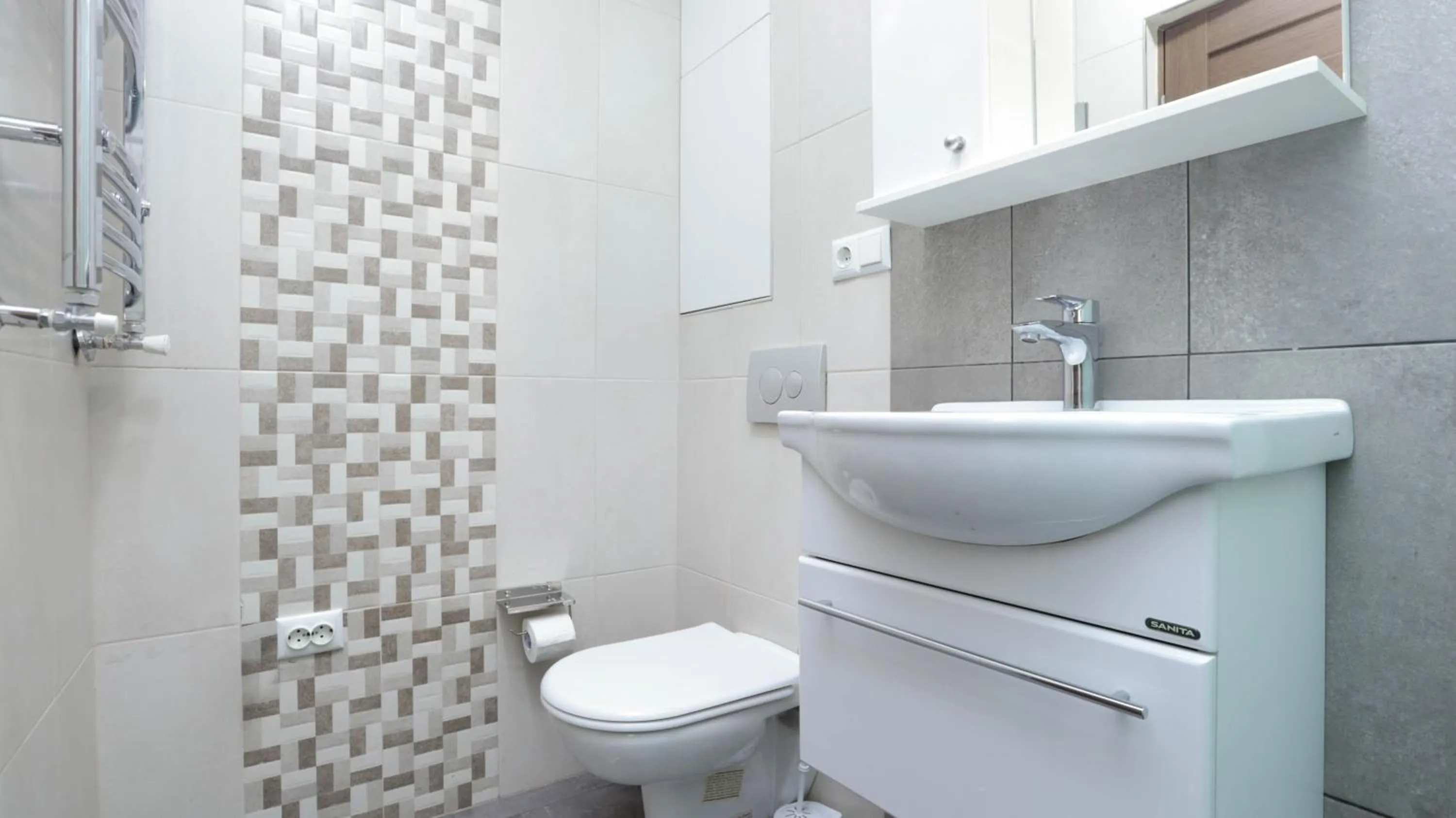 Toilet in Apart-hotel on Koghbatsi 16