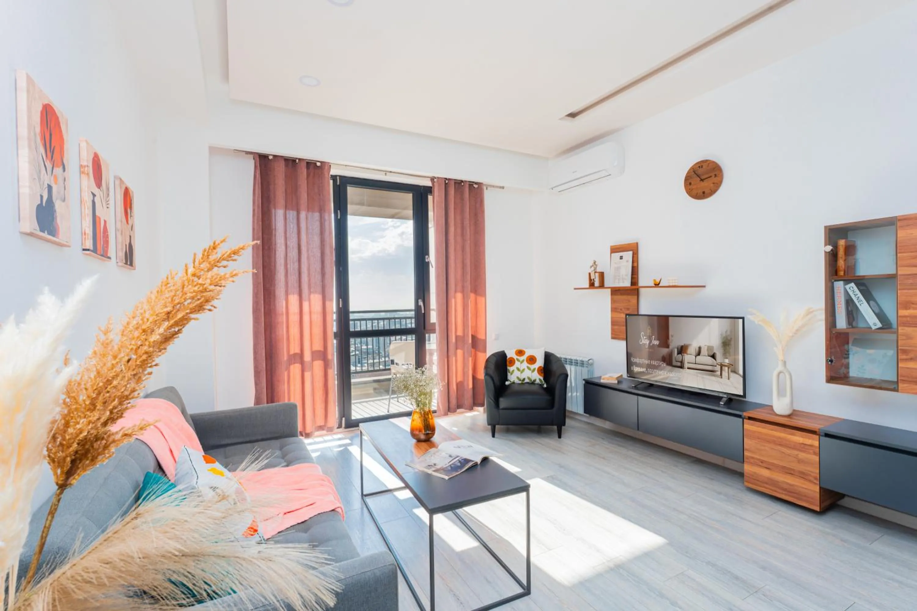 Living room in Apart-hotel on Koghbatsi 16