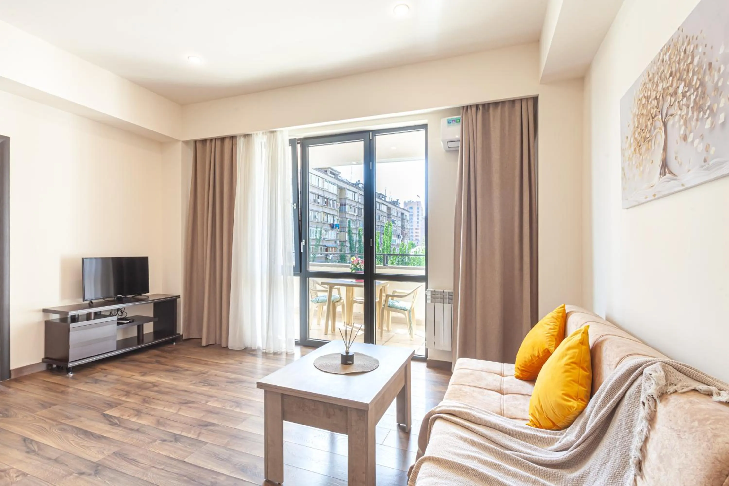 Living room in Apart-hotel on Koghbatsi 16