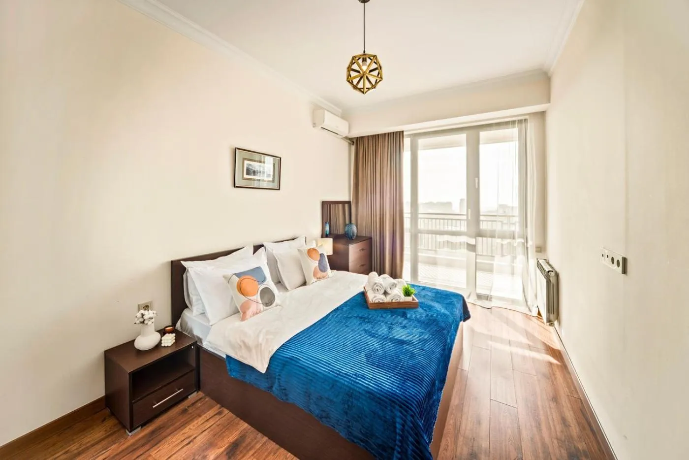 Bed in Apart-hotel on Koghbatsi 16