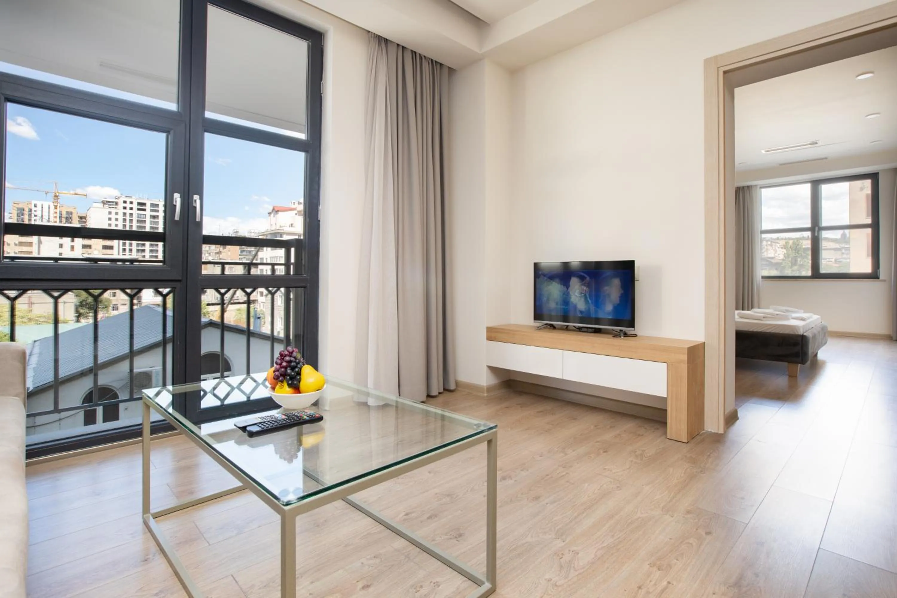 Living room in Apart-hotel on Koghbatsi 16