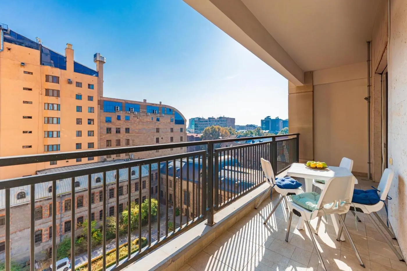 Patio in Apart-hotel on Koghbatsi 16