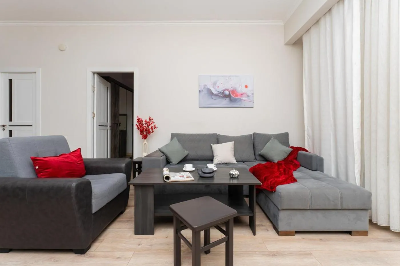 Living room in Apart-hotel on Koghbatsi 16