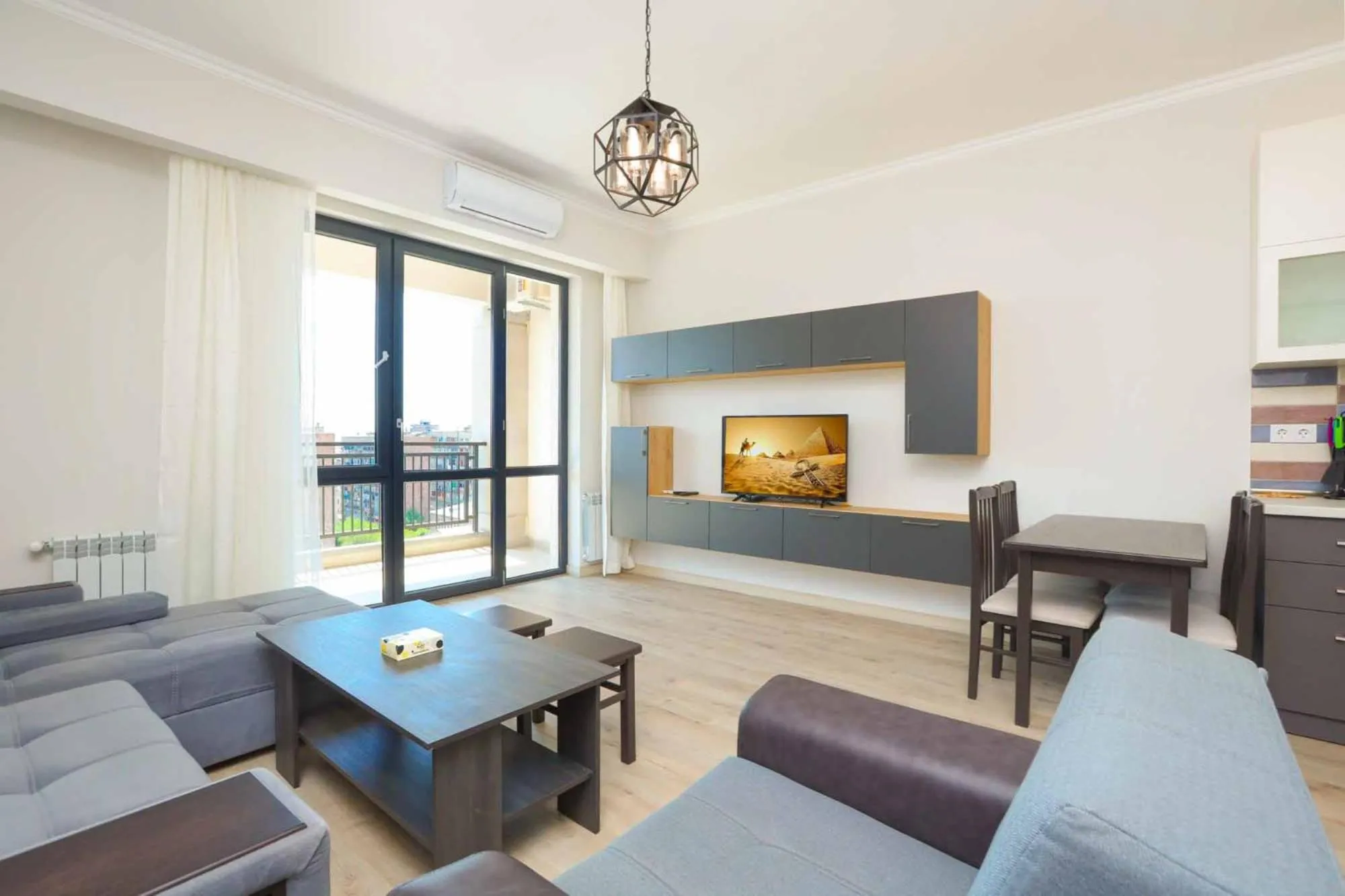 Living room in Apart-hotel on Koghbatsi 16