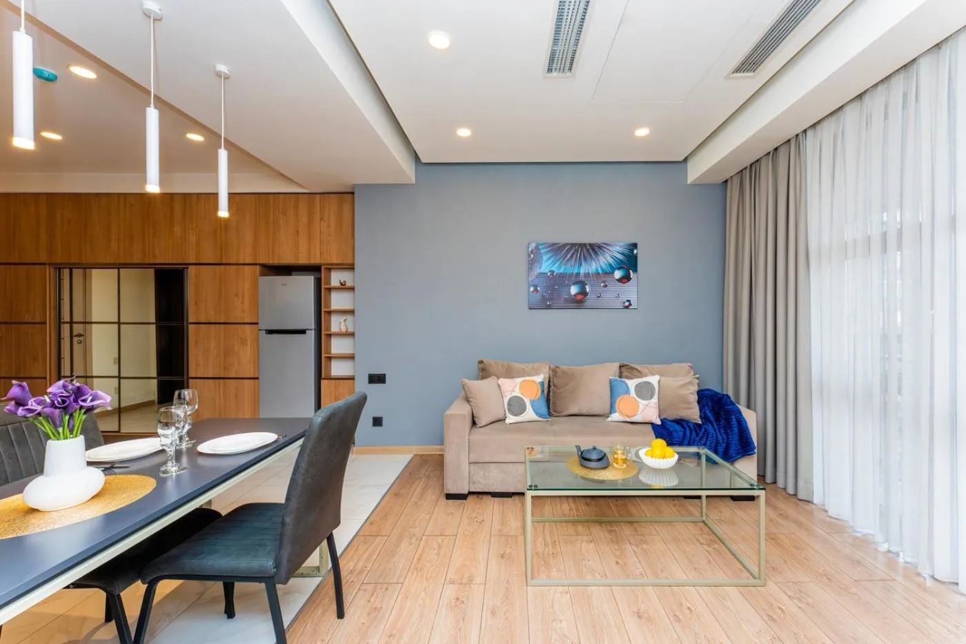 Living room in Apart-hotel on Koghbatsi 16