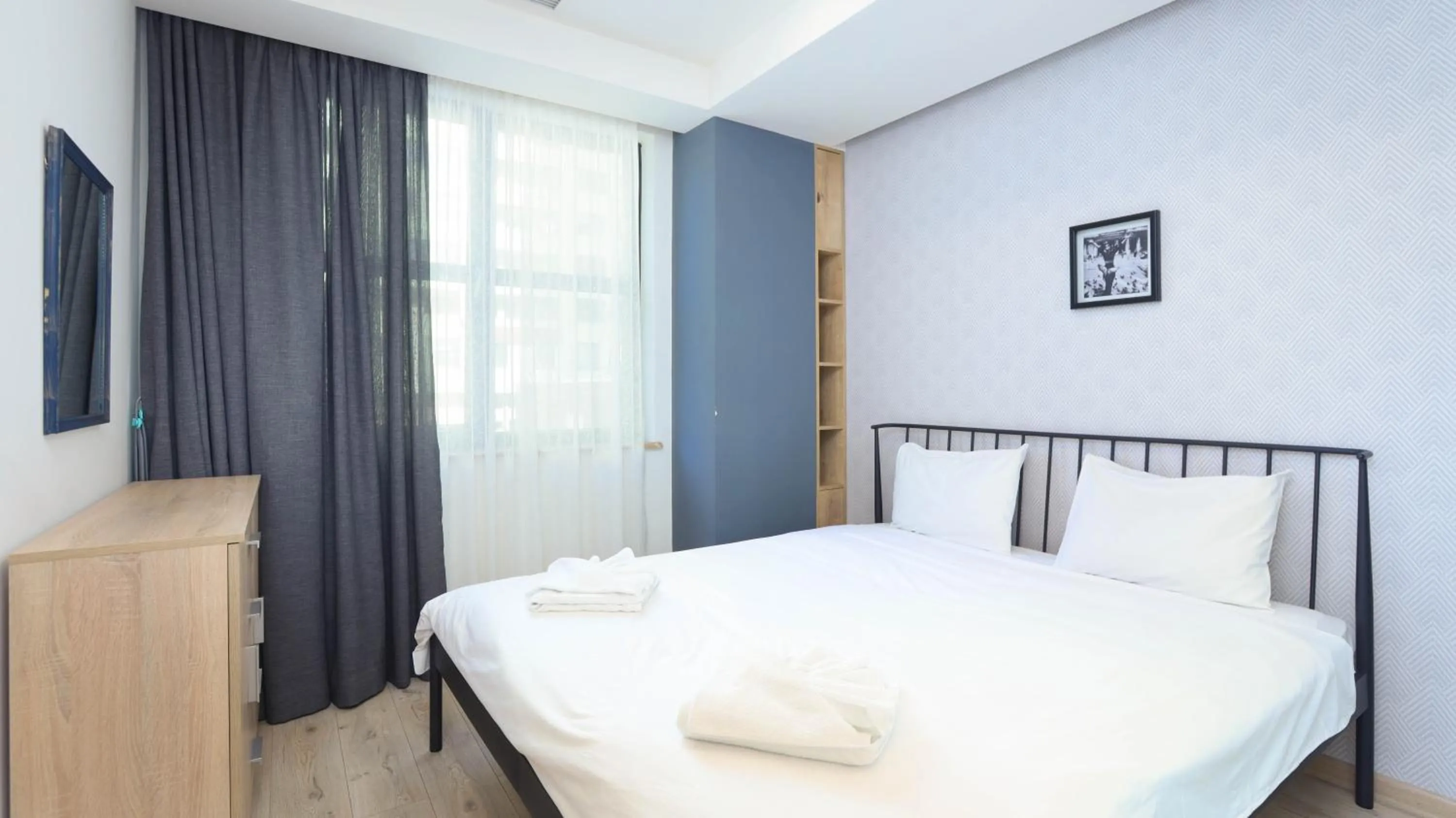 Bed in Apart-hotel on Koghbatsi 16