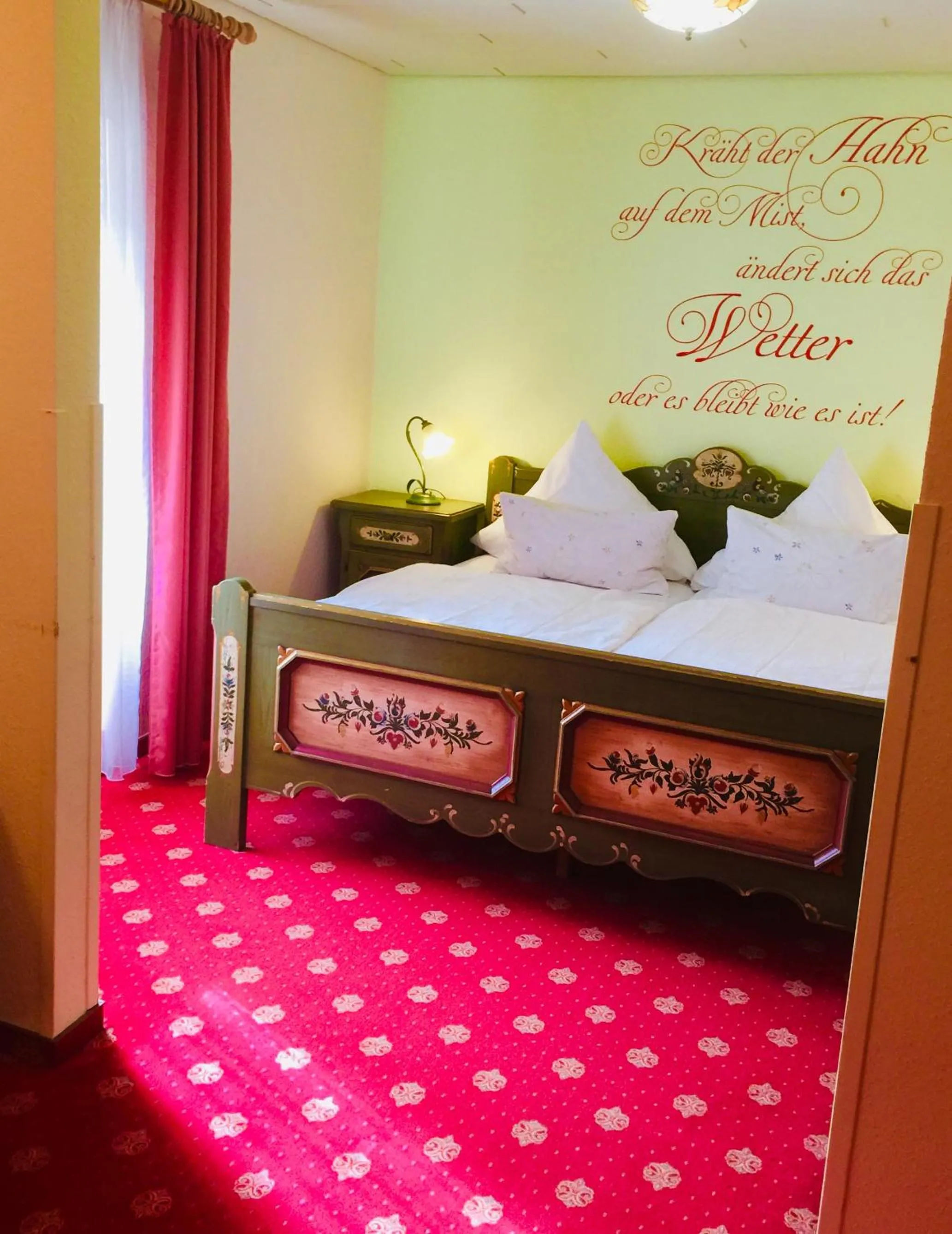 Bed in Landhotel am Wenzelbach