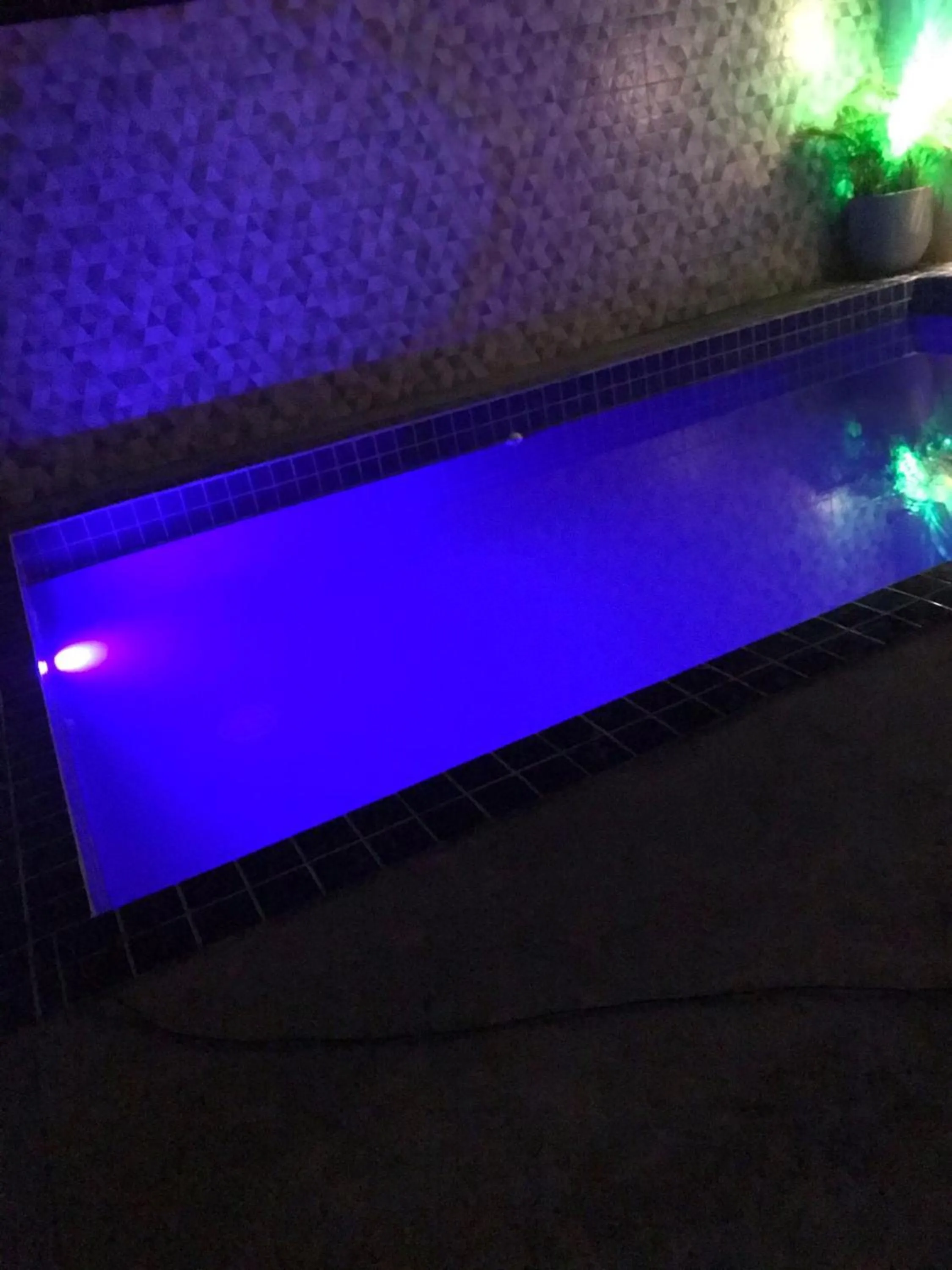 Pool view in Pousada Floripes