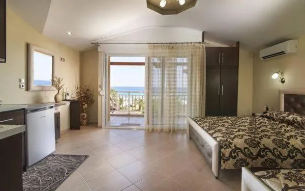 Bed in Studios Xanthipi