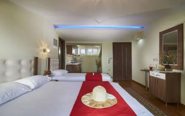 Bed in Studios Xanthipi