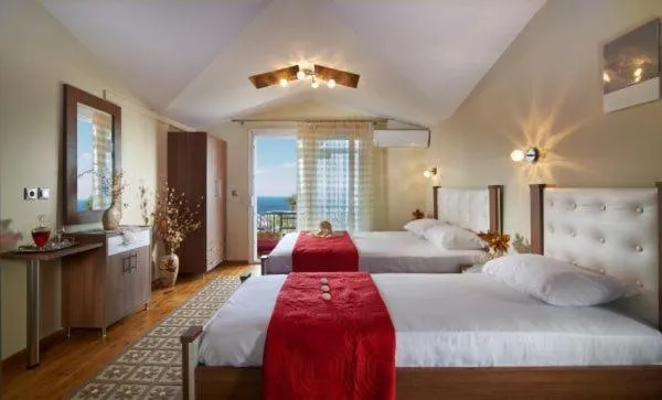 Bed in Studios Xanthipi