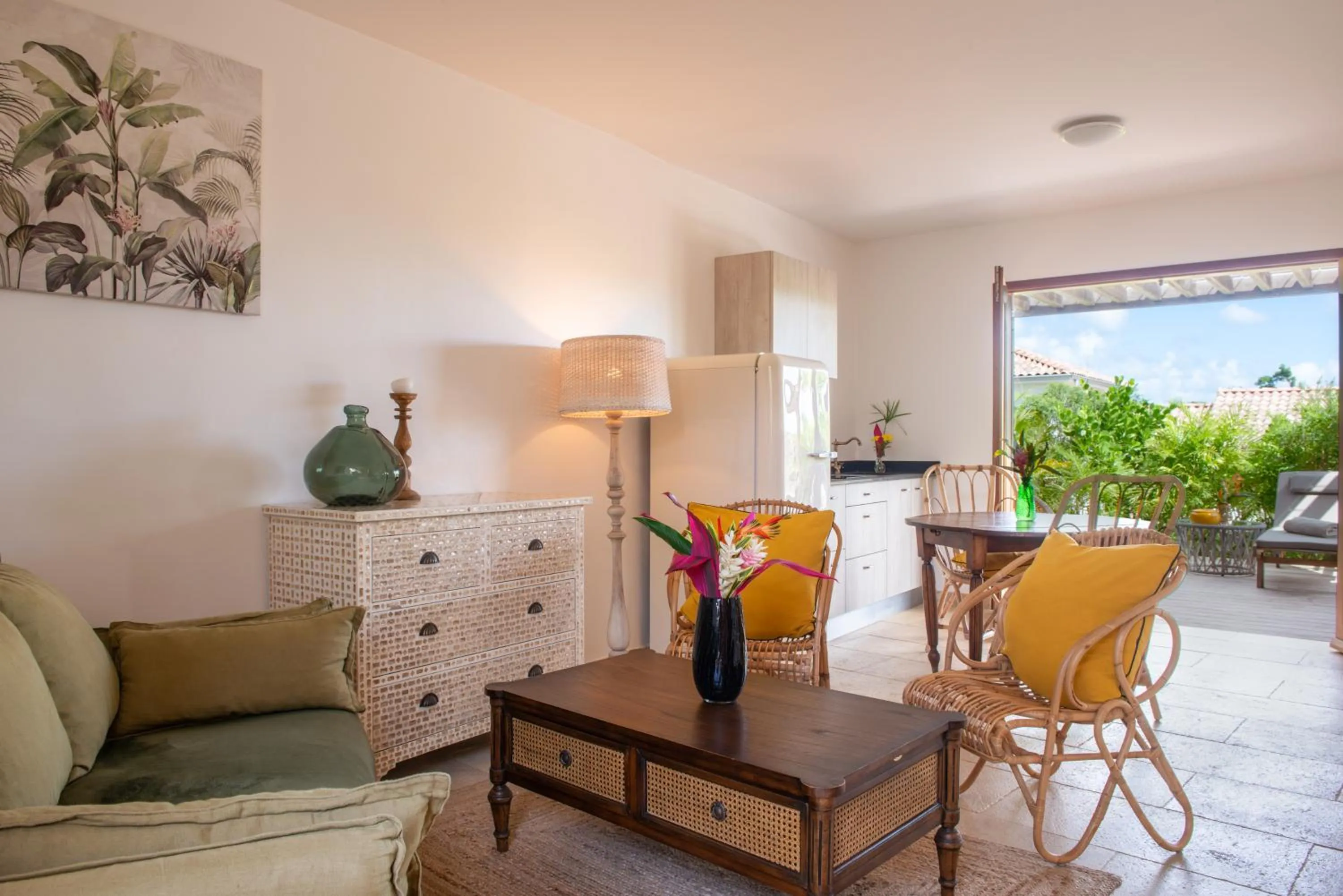 Living room in Habitation Saint Charles - Hôtel de Charme & Spa