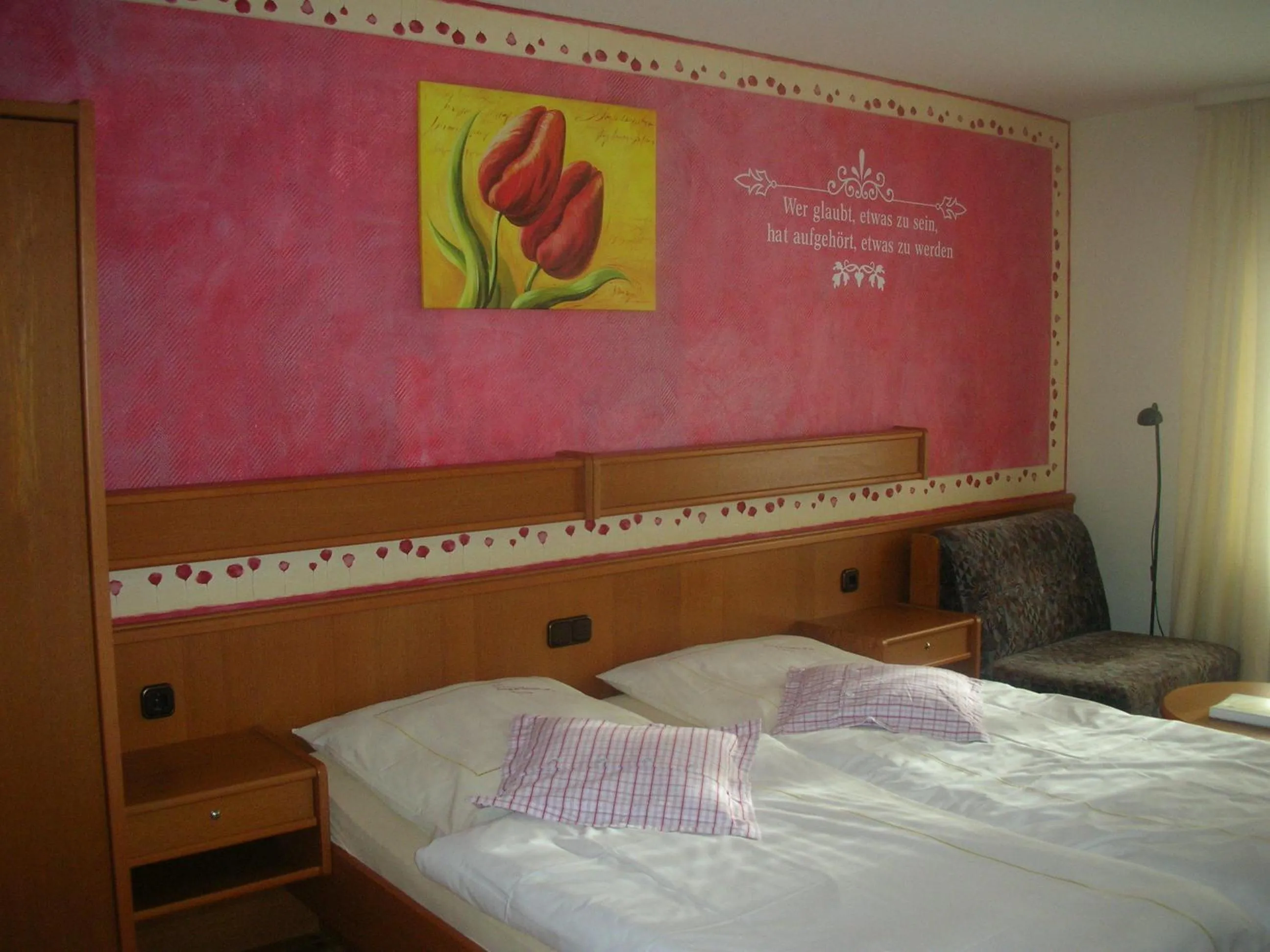 Bed in Hotel Restaurant Bürgerstube