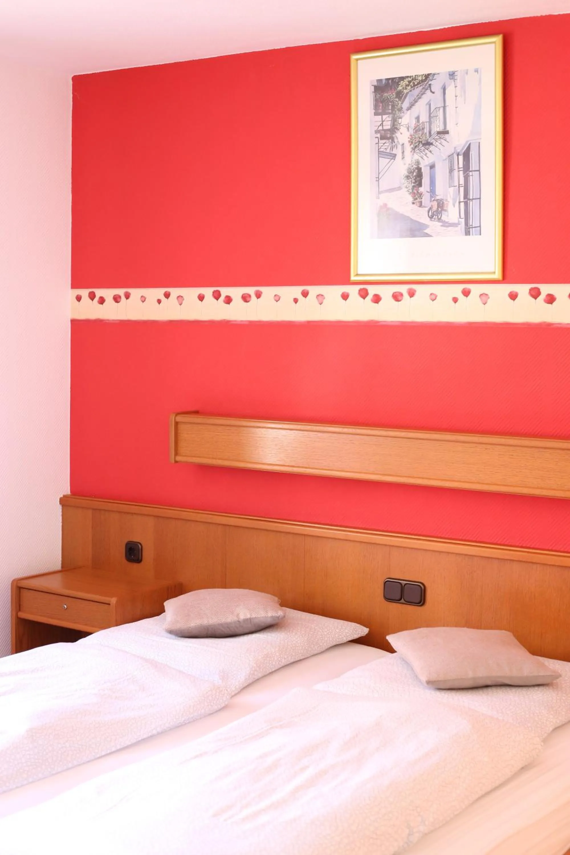 Bed in Hotel Restaurant Bürgerstube