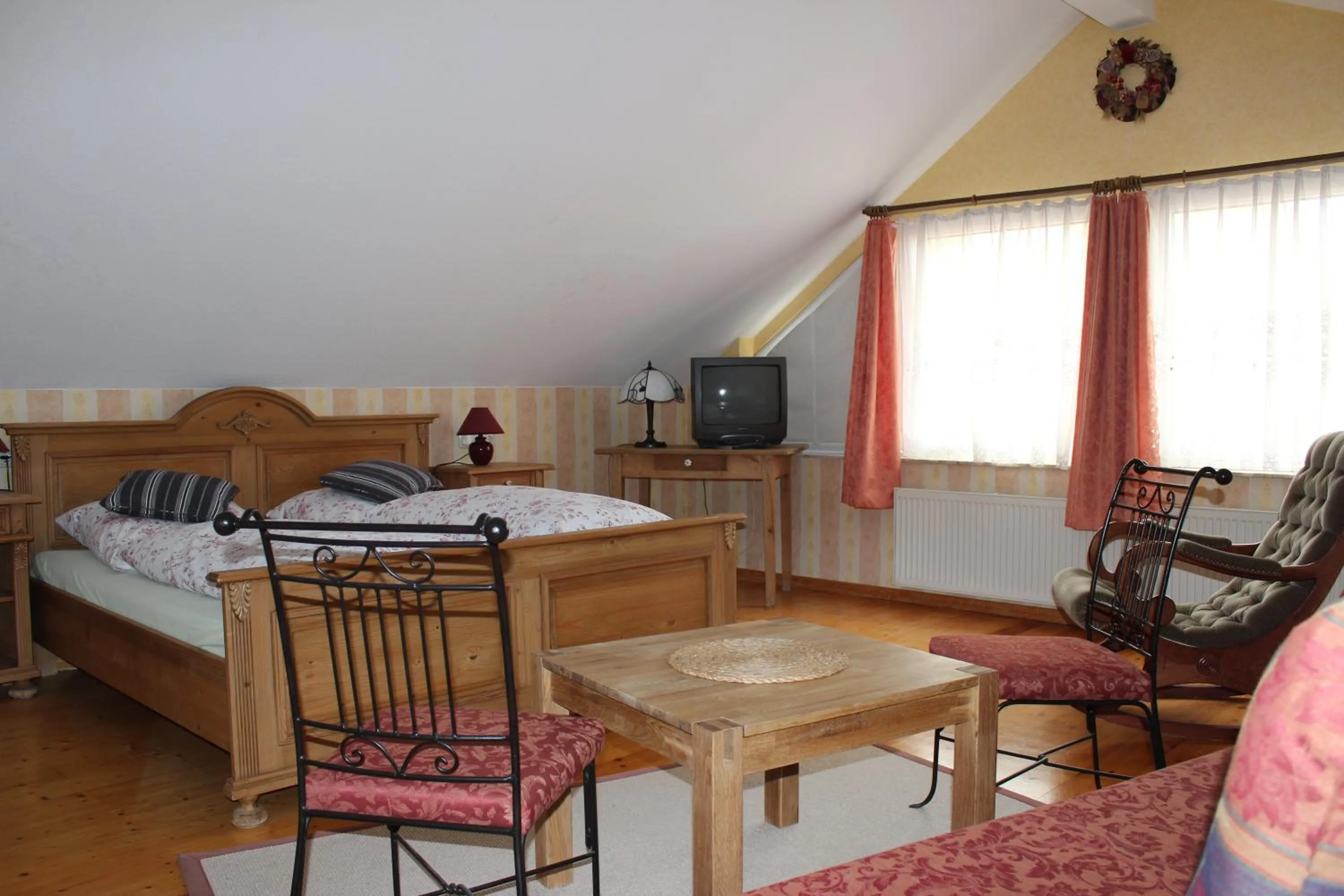 Bed in Hotel Restaurant Bürgerstube