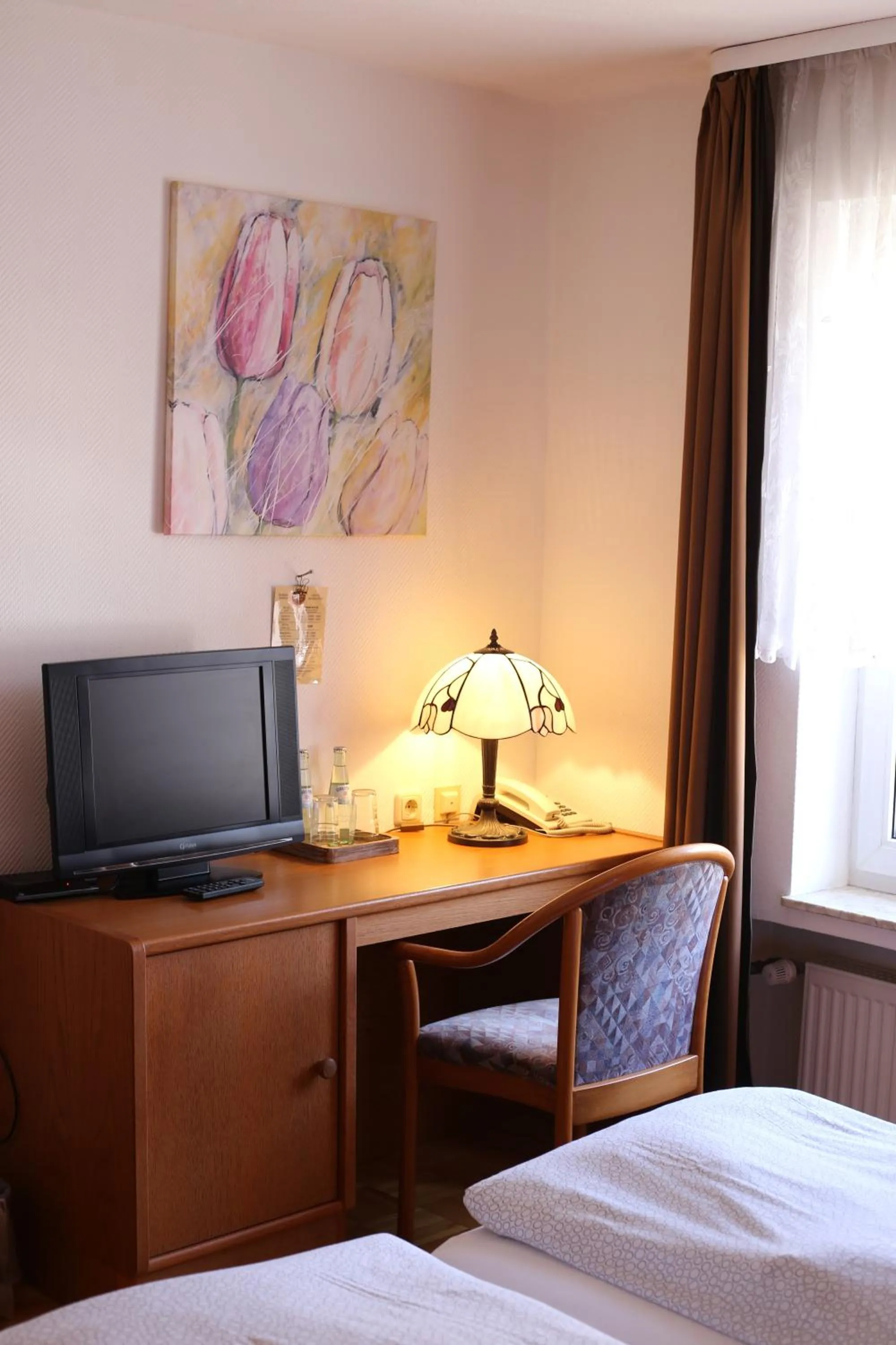 Bed in Hotel Restaurant Bürgerstube