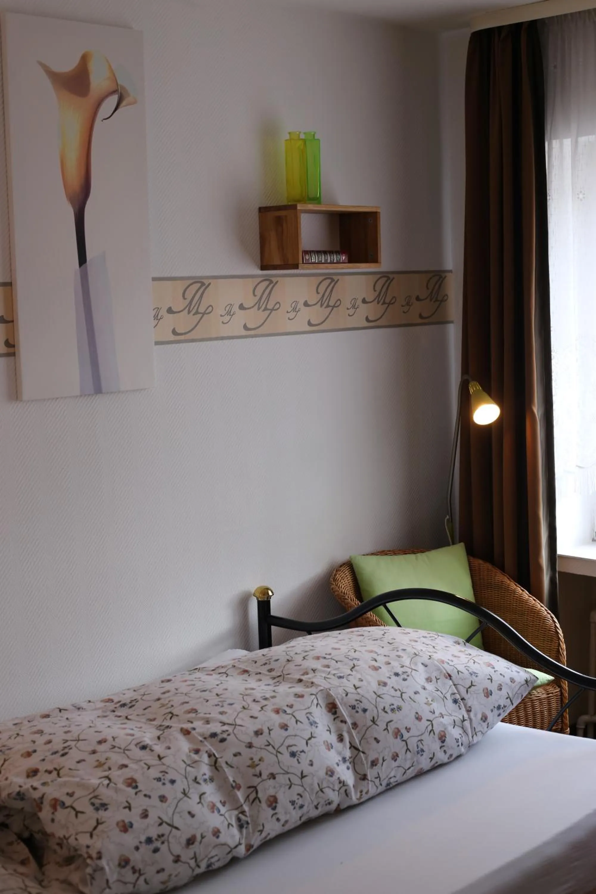 Bed in Hotel Restaurant Bürgerstube